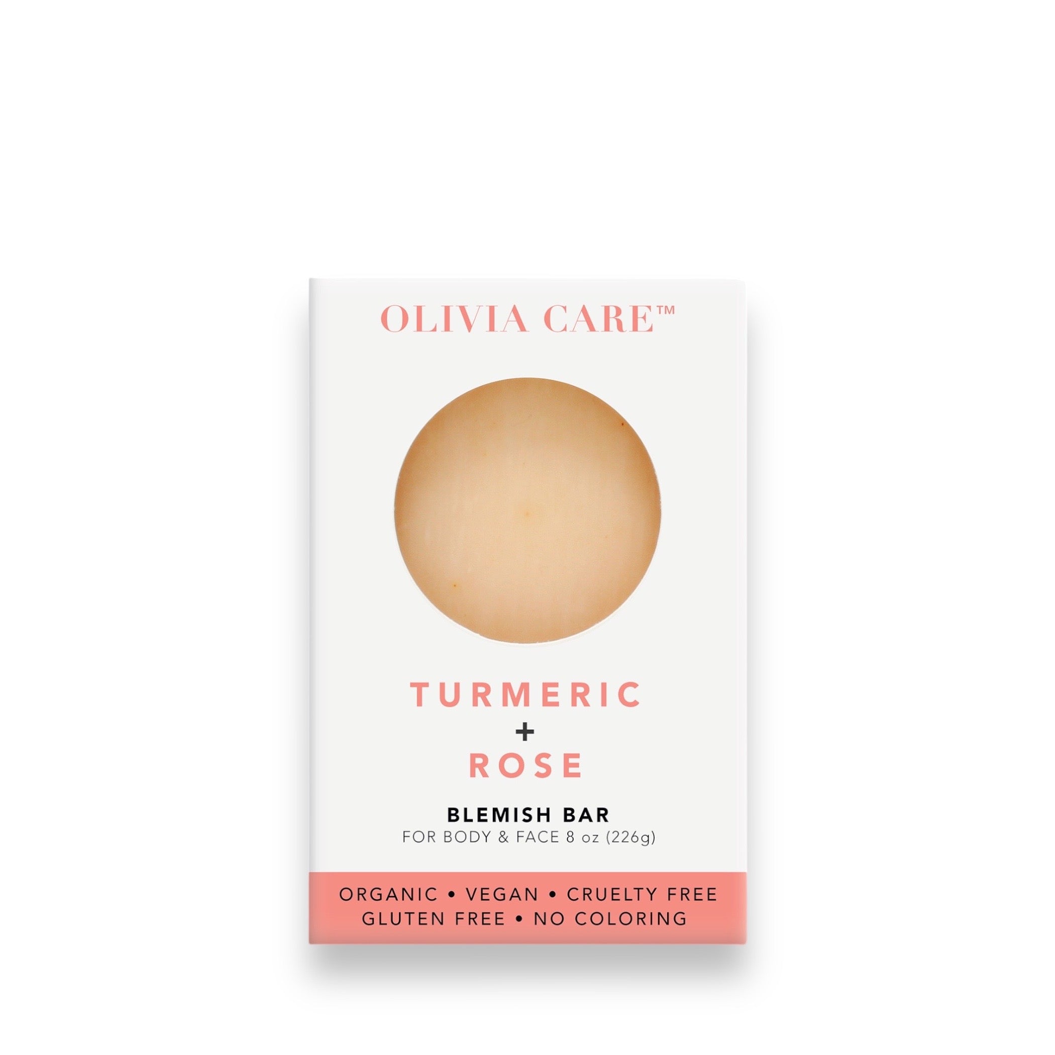 Turmeric + Rose Blemish Bar