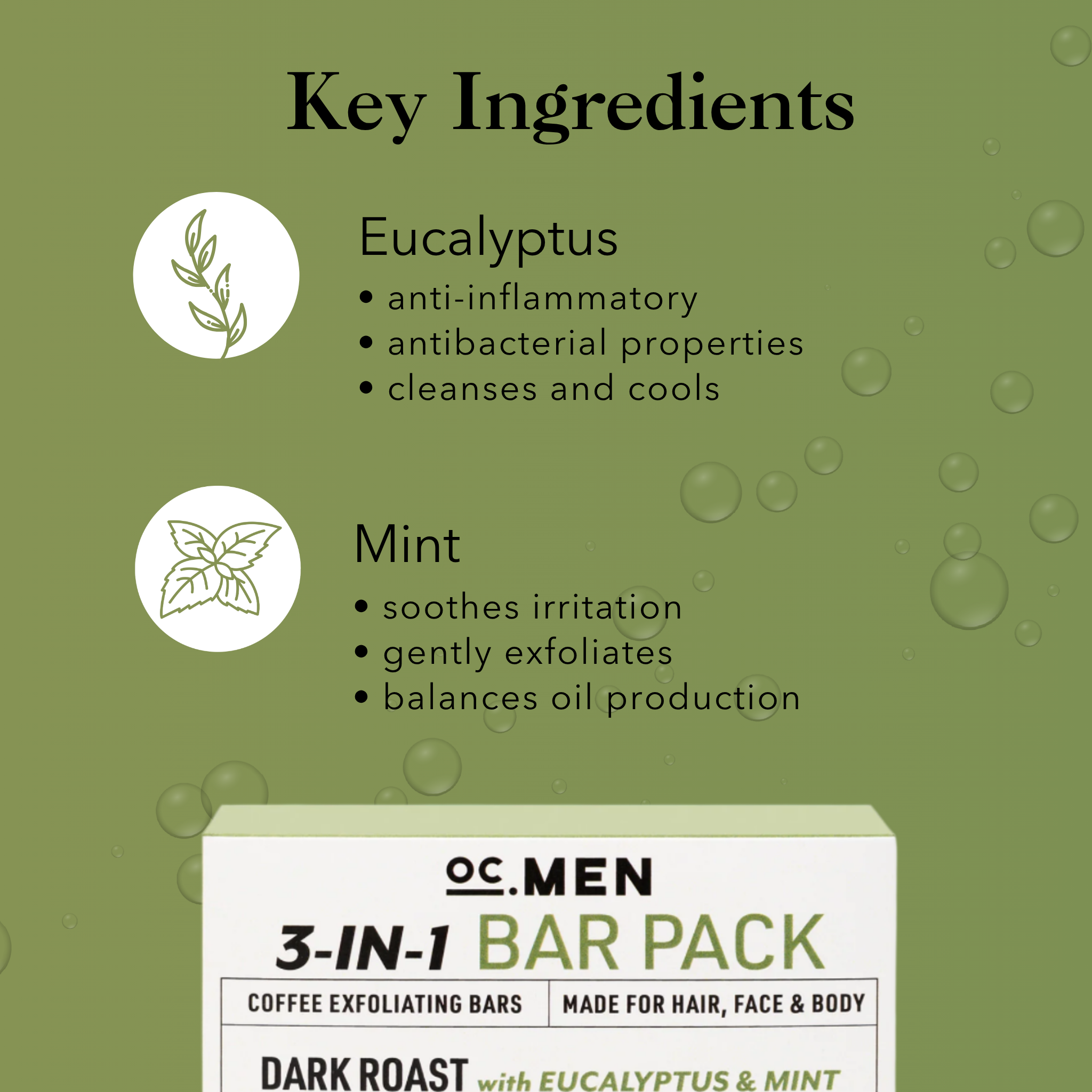 3-in-1 Bar Pack Eucalyptus Mint