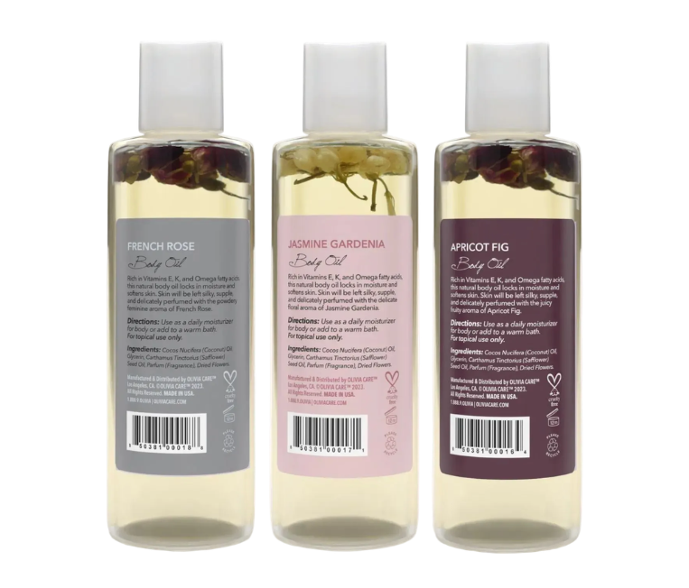 Olivia Care Body Oil Trio