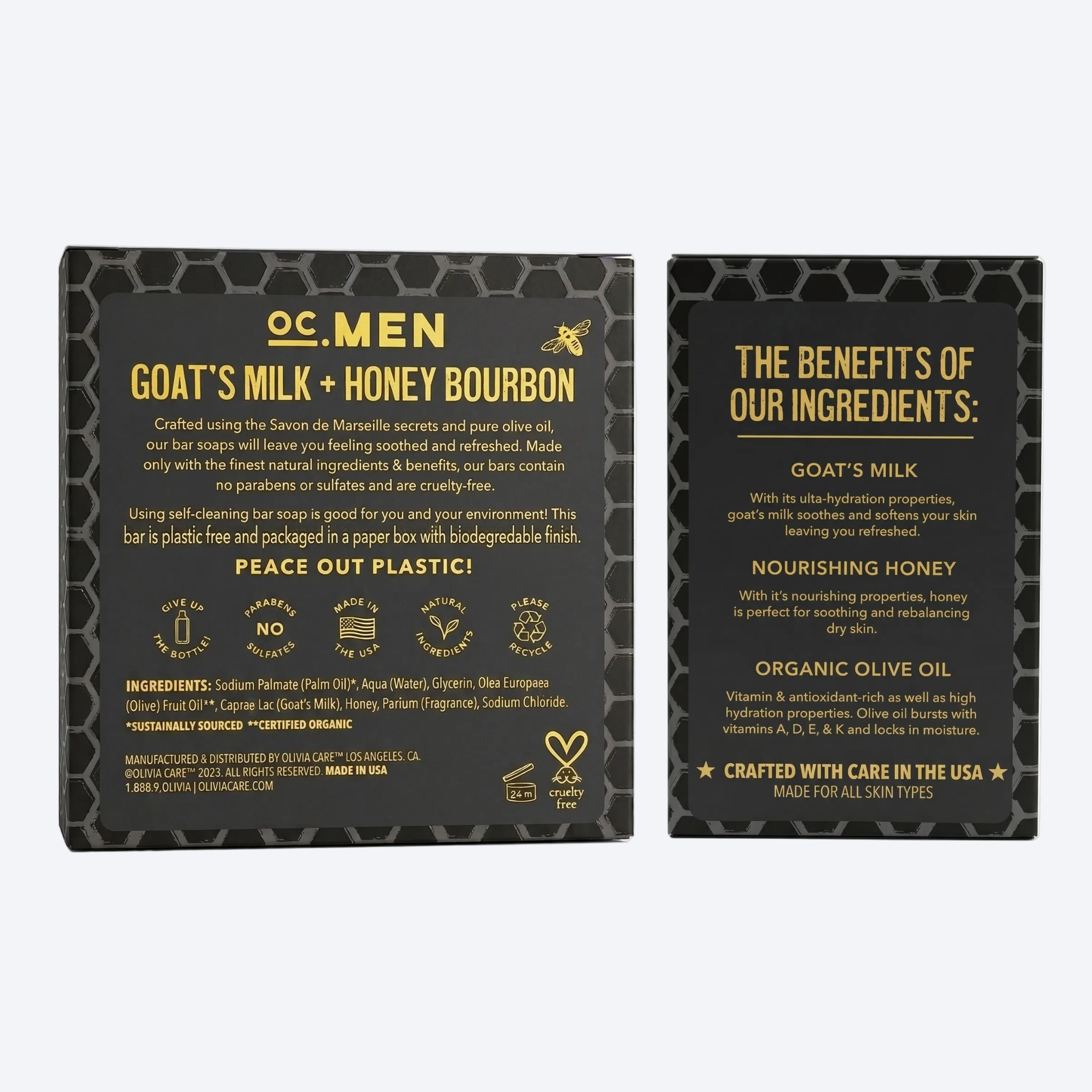 OC Men Goat's Milk + Honey Bourbon