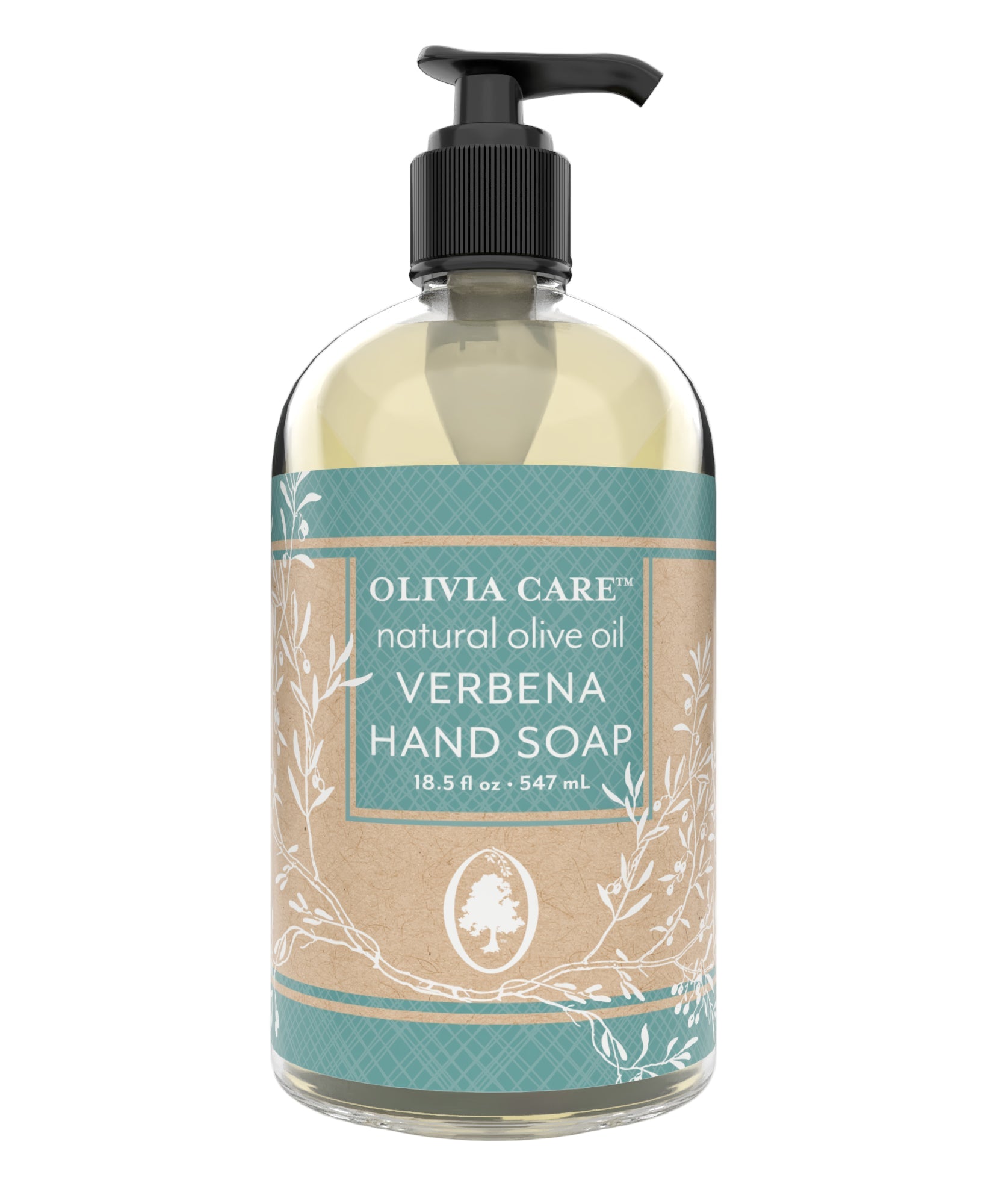 Natural Olive Oil Verbena Liquid Hand Soap