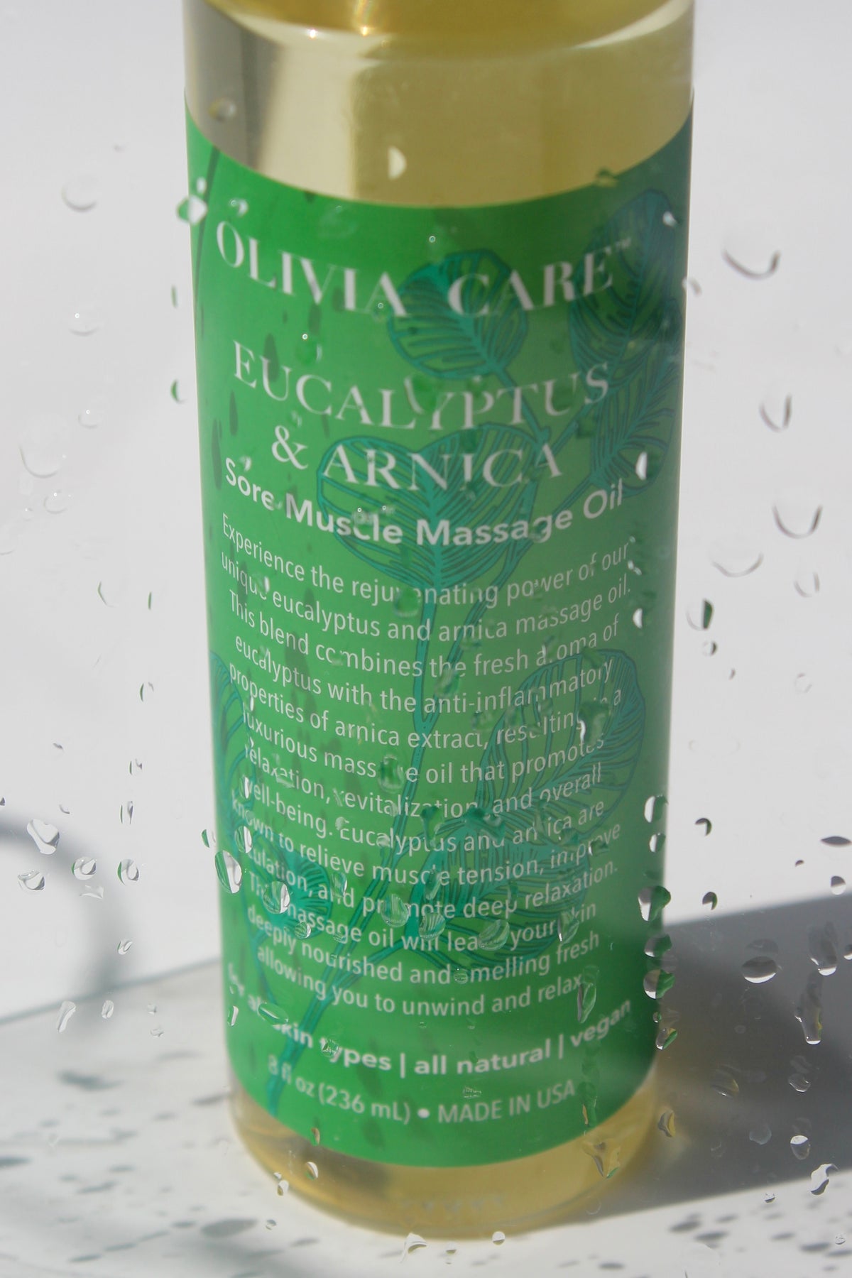 Eucalyptus & Arnica Sore Muscle Massage Oil