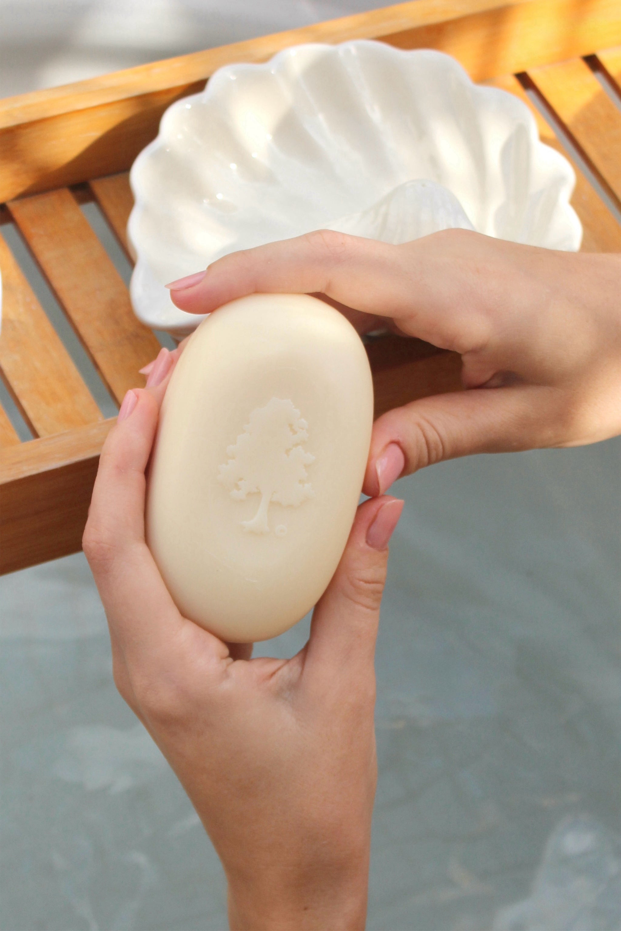 O Line Organic Green Tea Soap - Set of 4