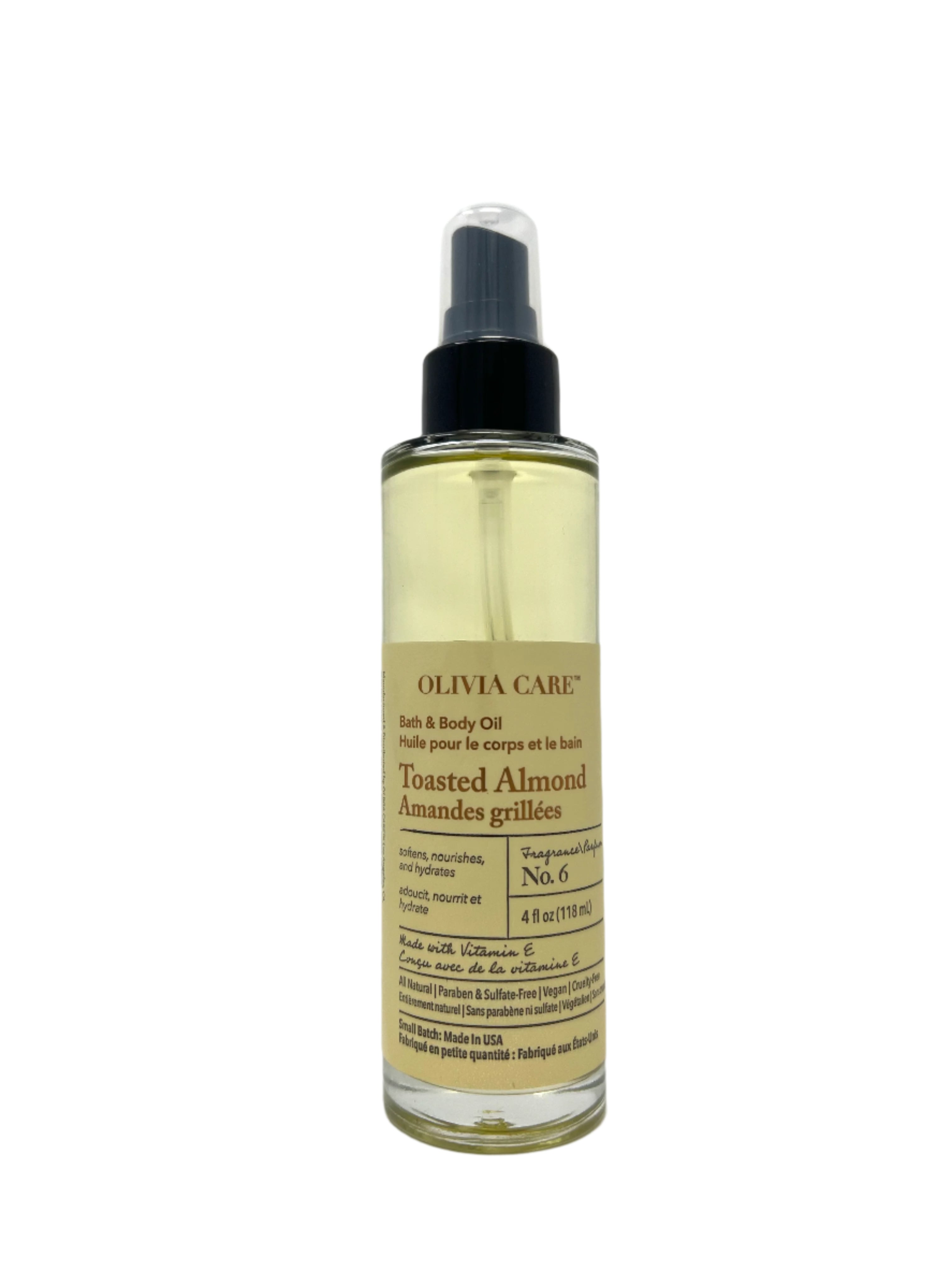 Toasted Almond Bath & Body Oil