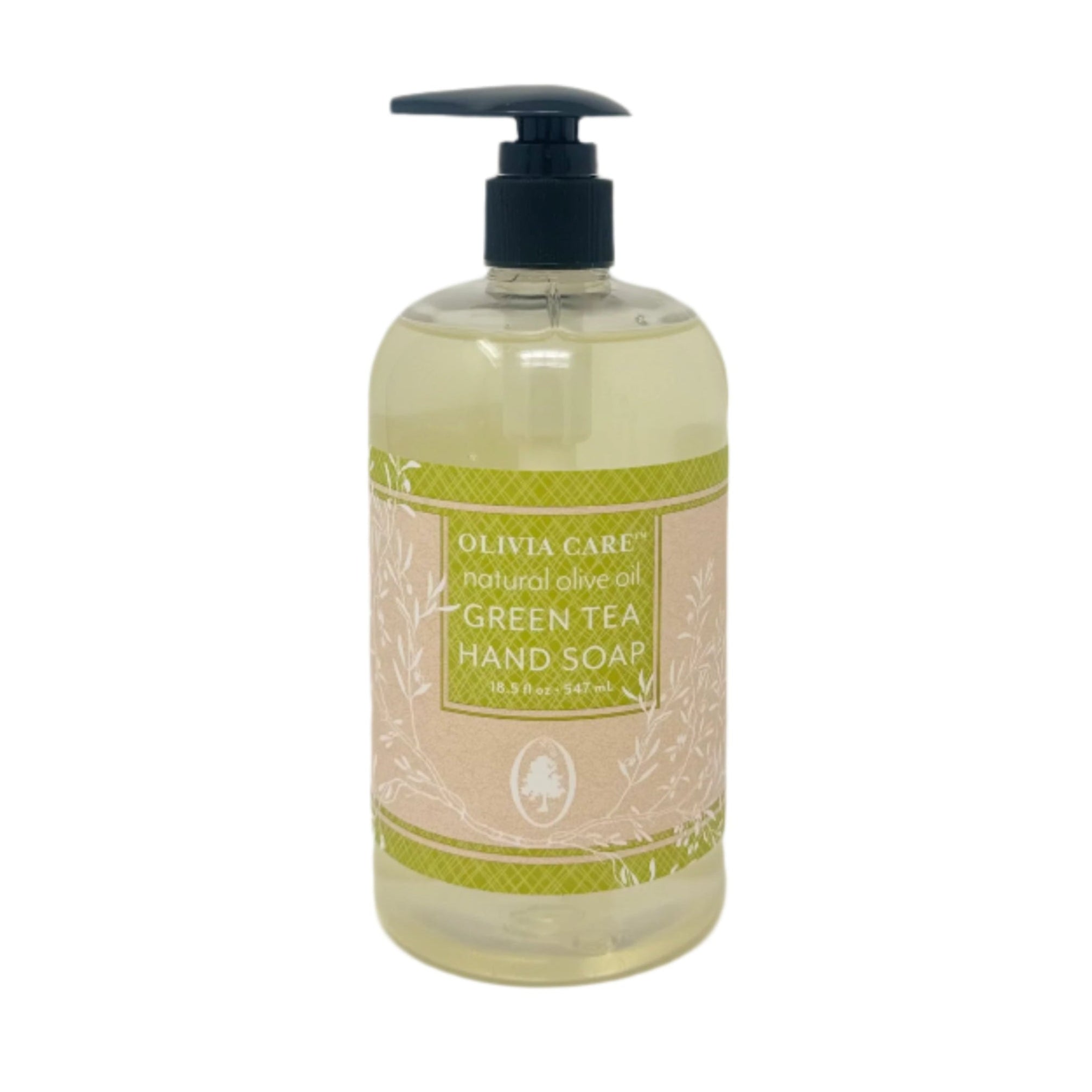 Natural Olive Oil Green Tea Liquid Hand Soap