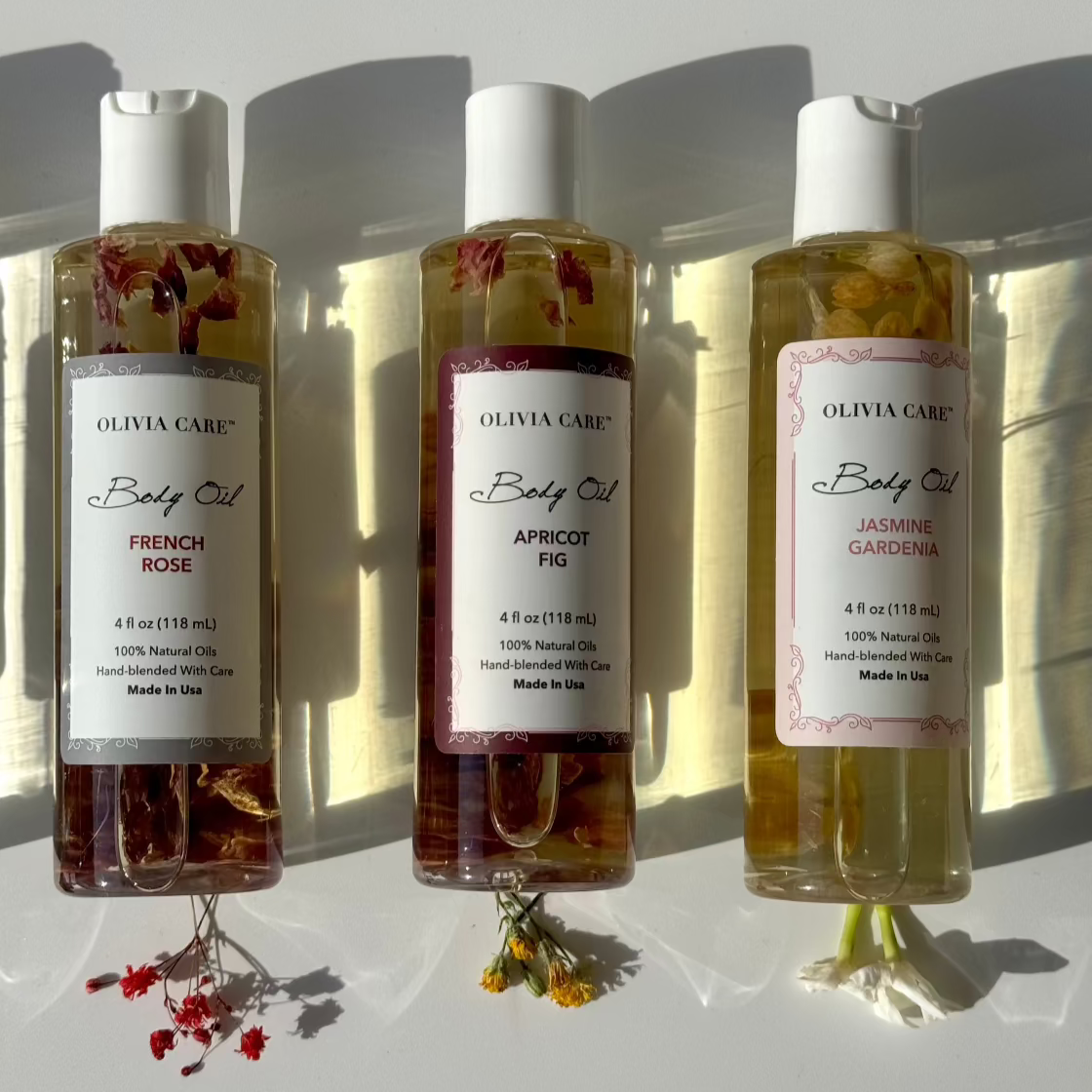Olivia Care Body Oil Trio