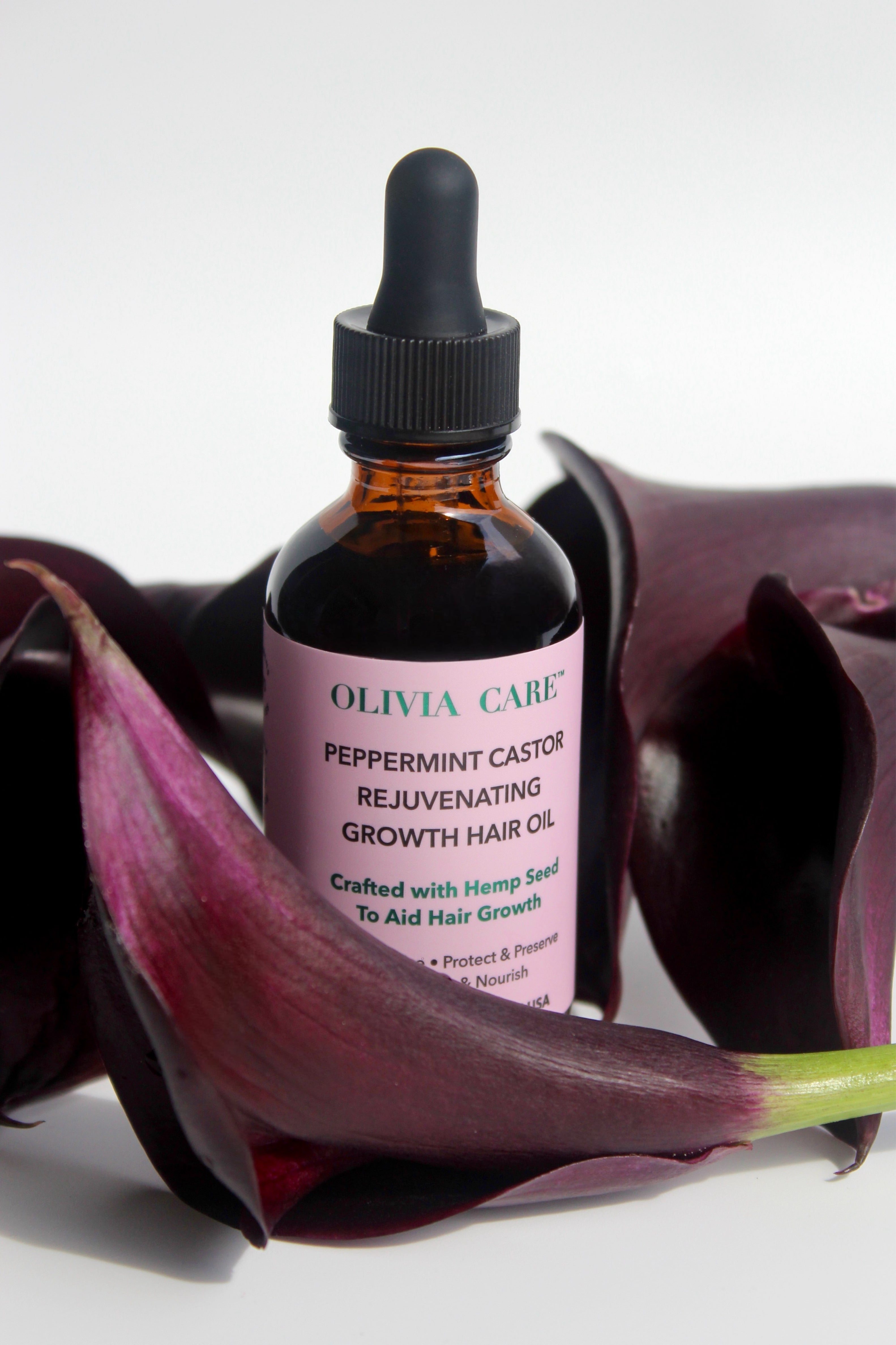Peppermint Castor Rejuvenating Growth Hair Oil