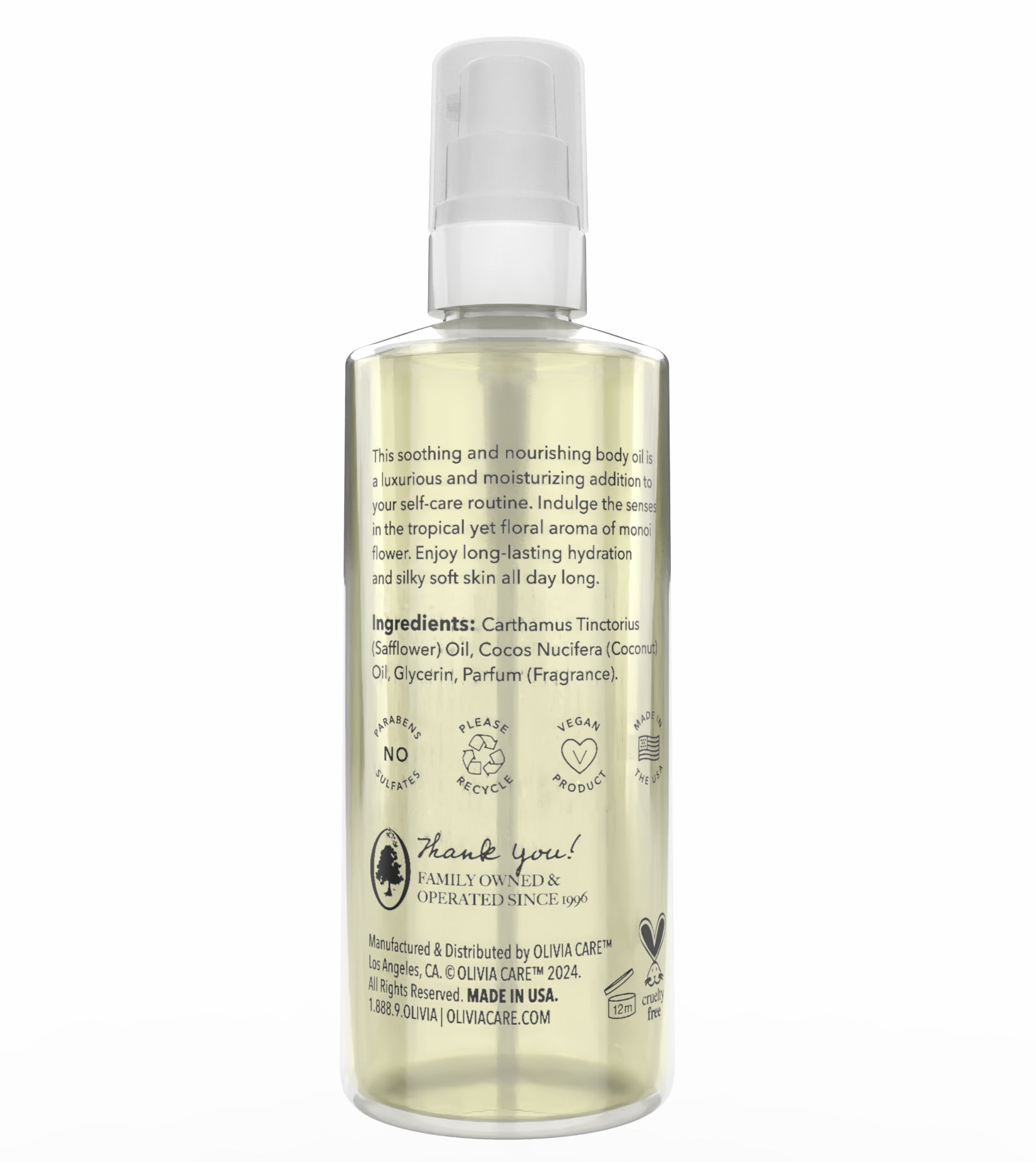 Monoi Flower Softening Body Oil