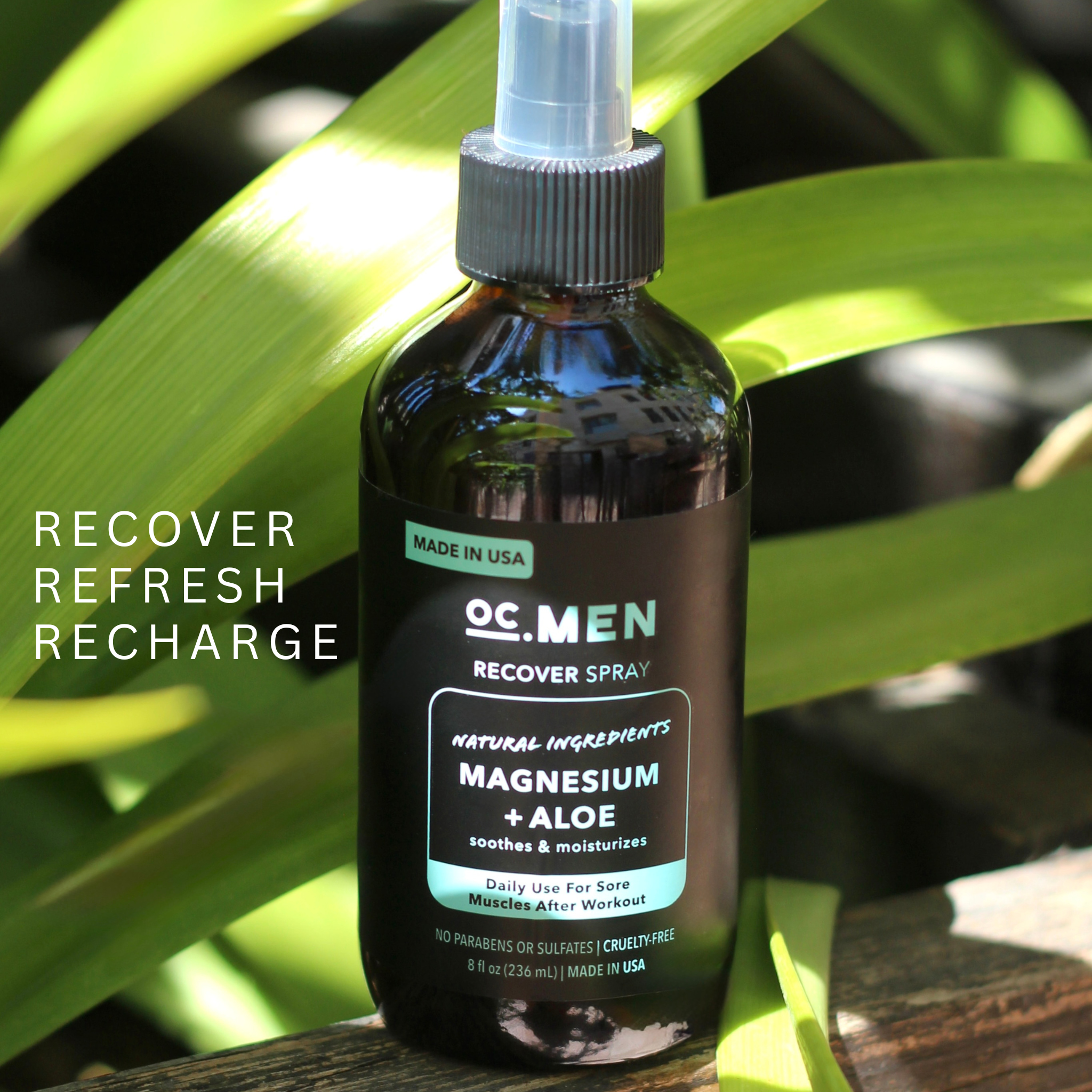 OC MEN Magnesium + Aloe Recover Spray