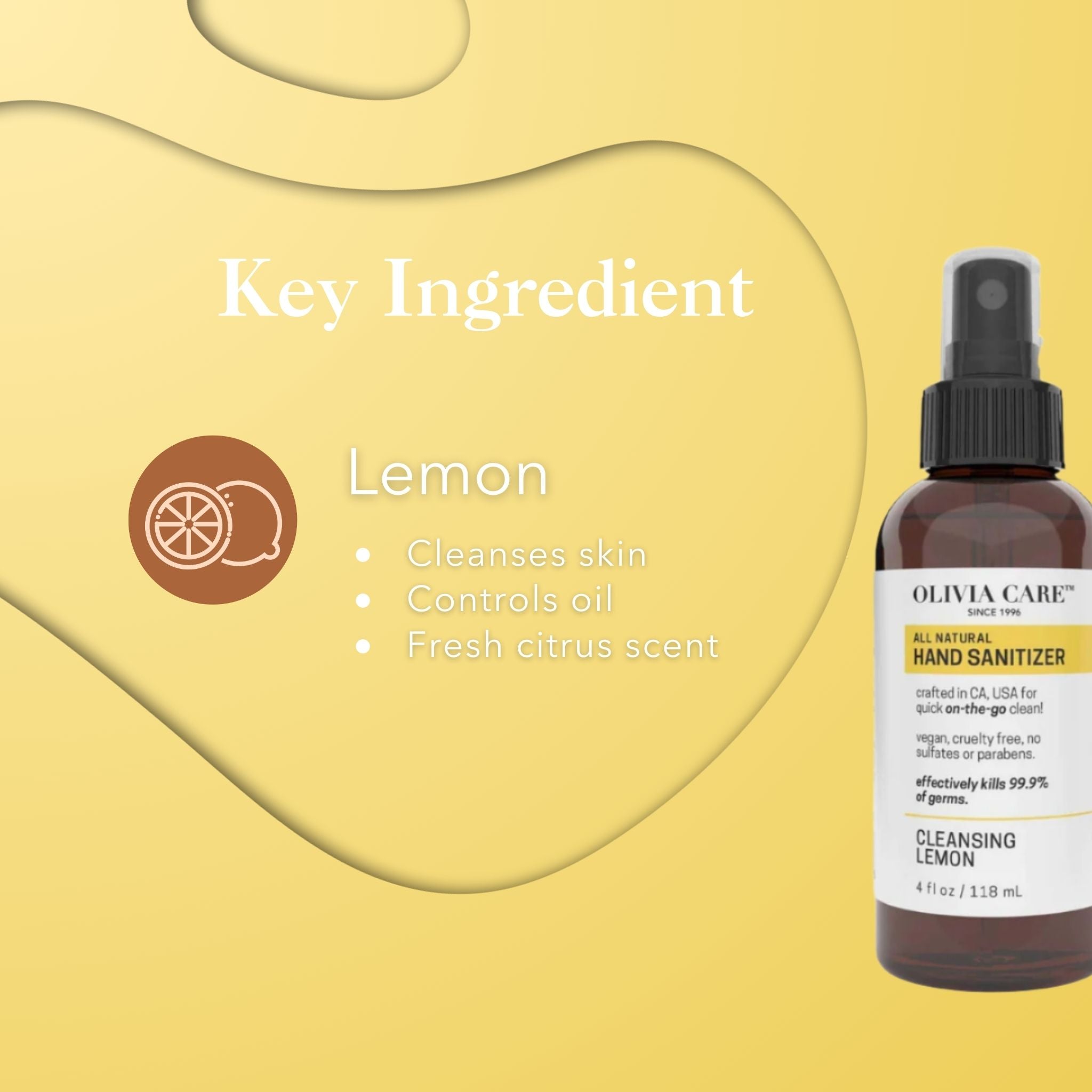 Hand Sanitizer Lemon