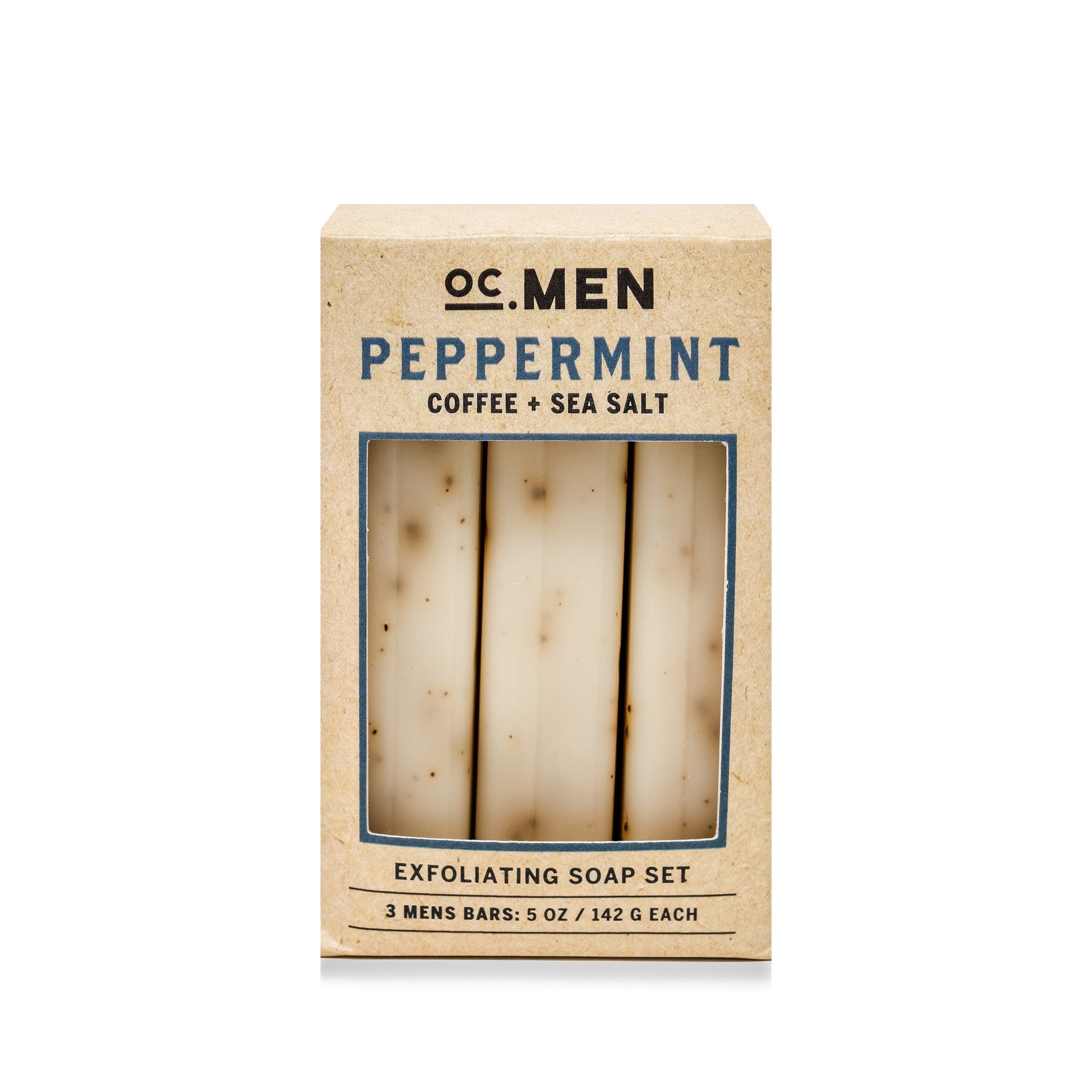 Exfoliating Bar Soap Coffee + Peppermint