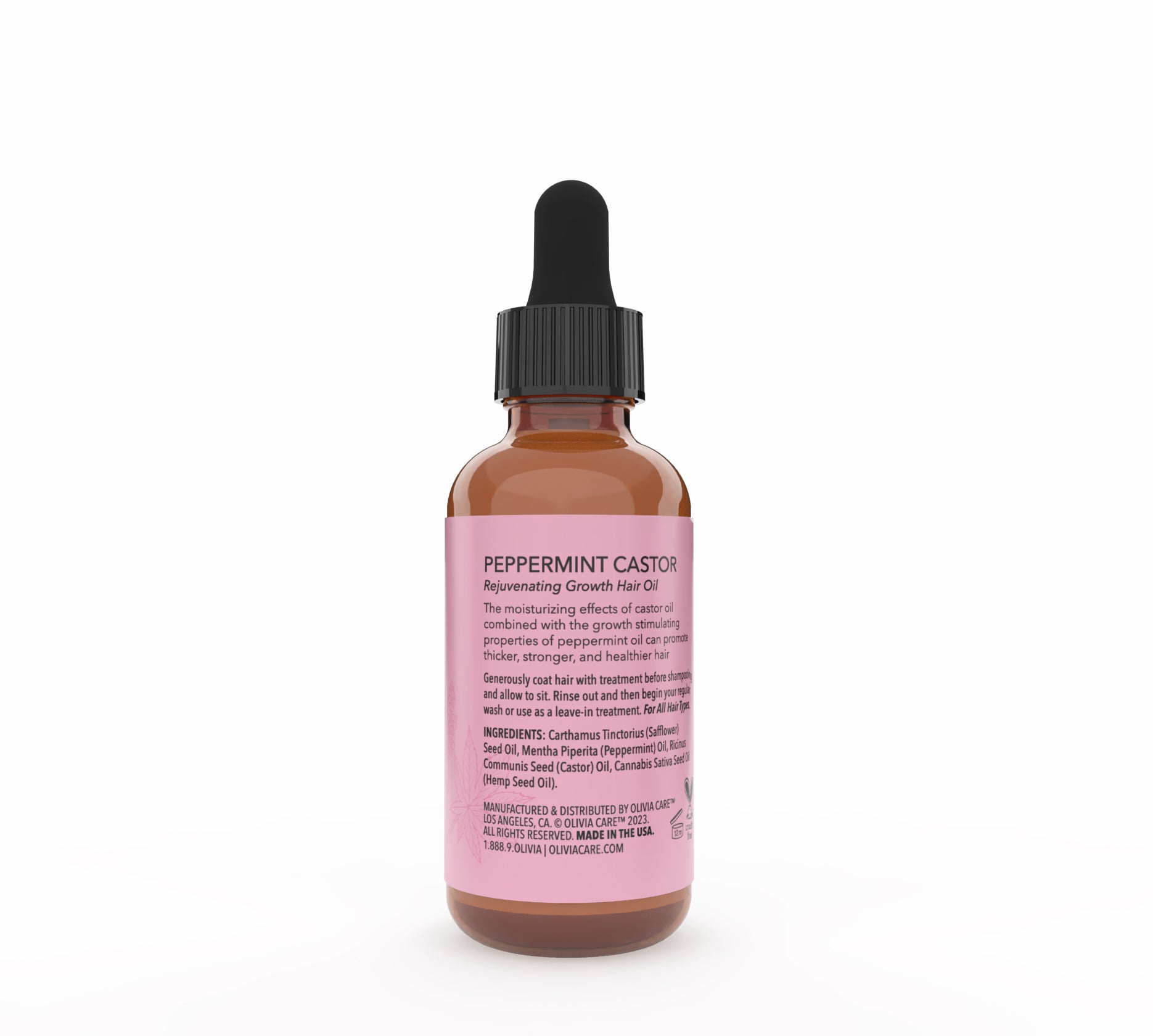 Peppermint Castor Rejuvenating Growth Hair Oil
