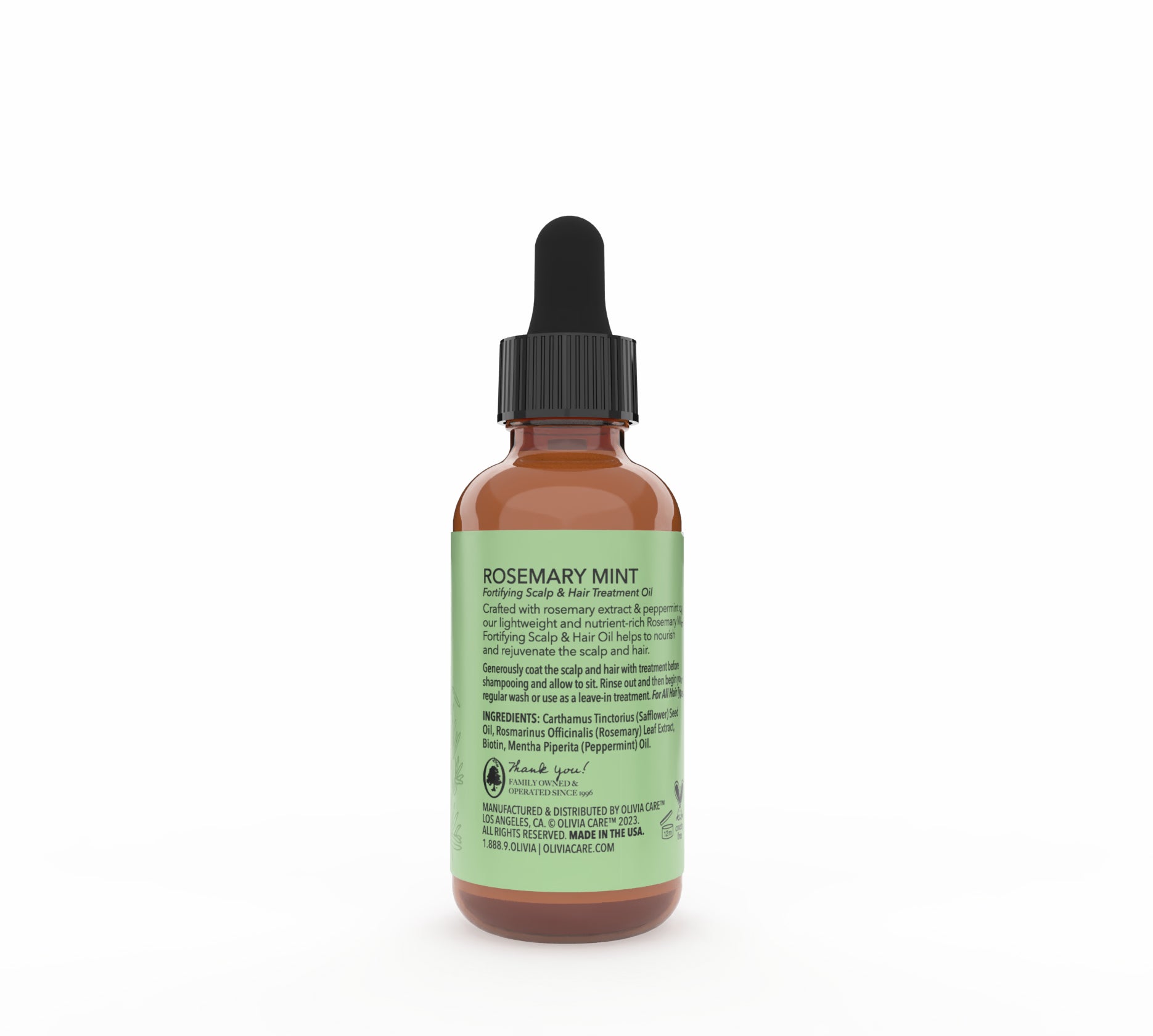 Rosemary Mint Fortifying Scalp & Hair Oil - Original