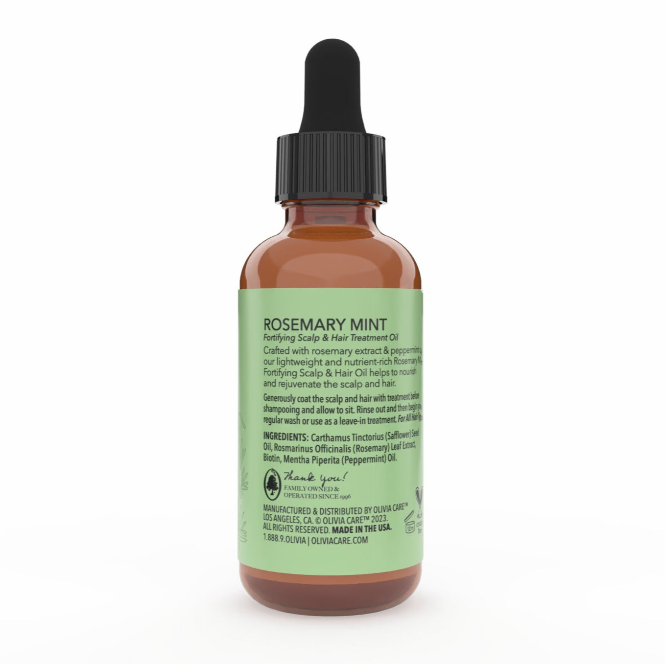 Rosemary Mint Fortifying Scalp & Hair Oil - Original