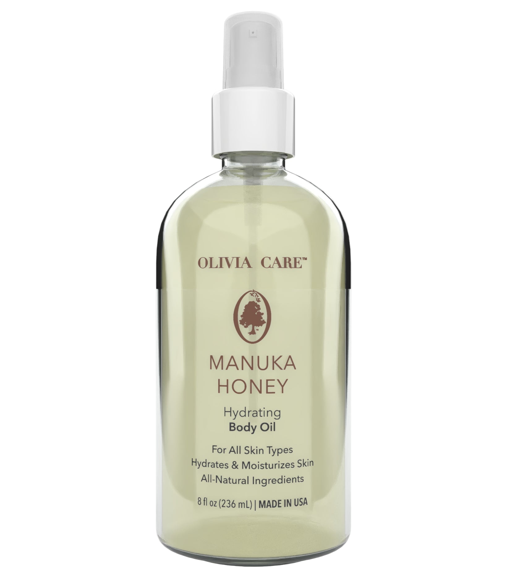 Manuka Honey Hydrating Body Oil - 8 oz.