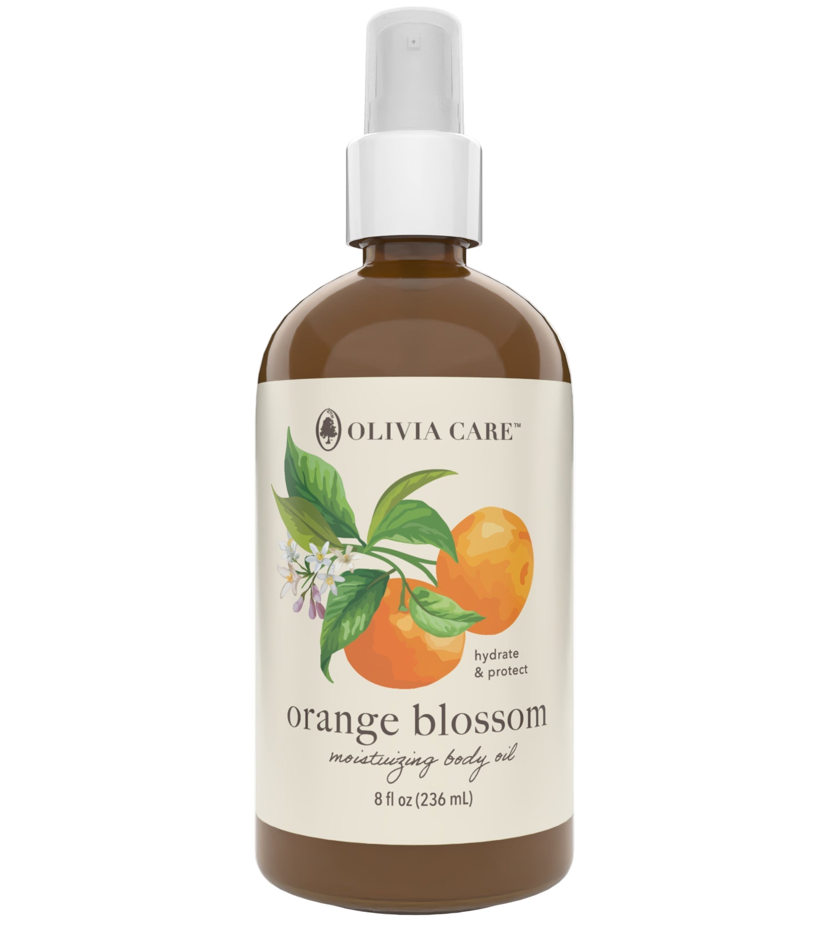 Orange Blossom Moisturizing Body Oil - 8 oz.