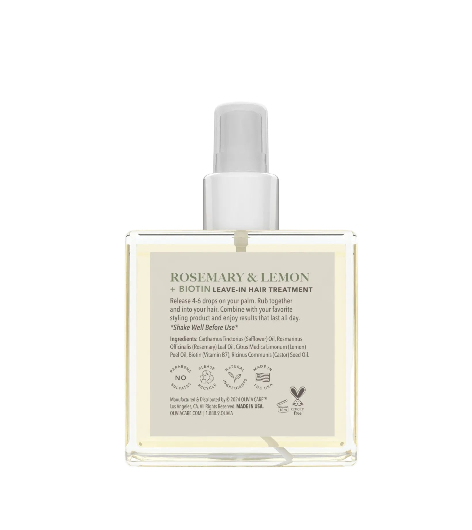 Rosemary & Lemon + Biotin Leave-In Hair Treatment