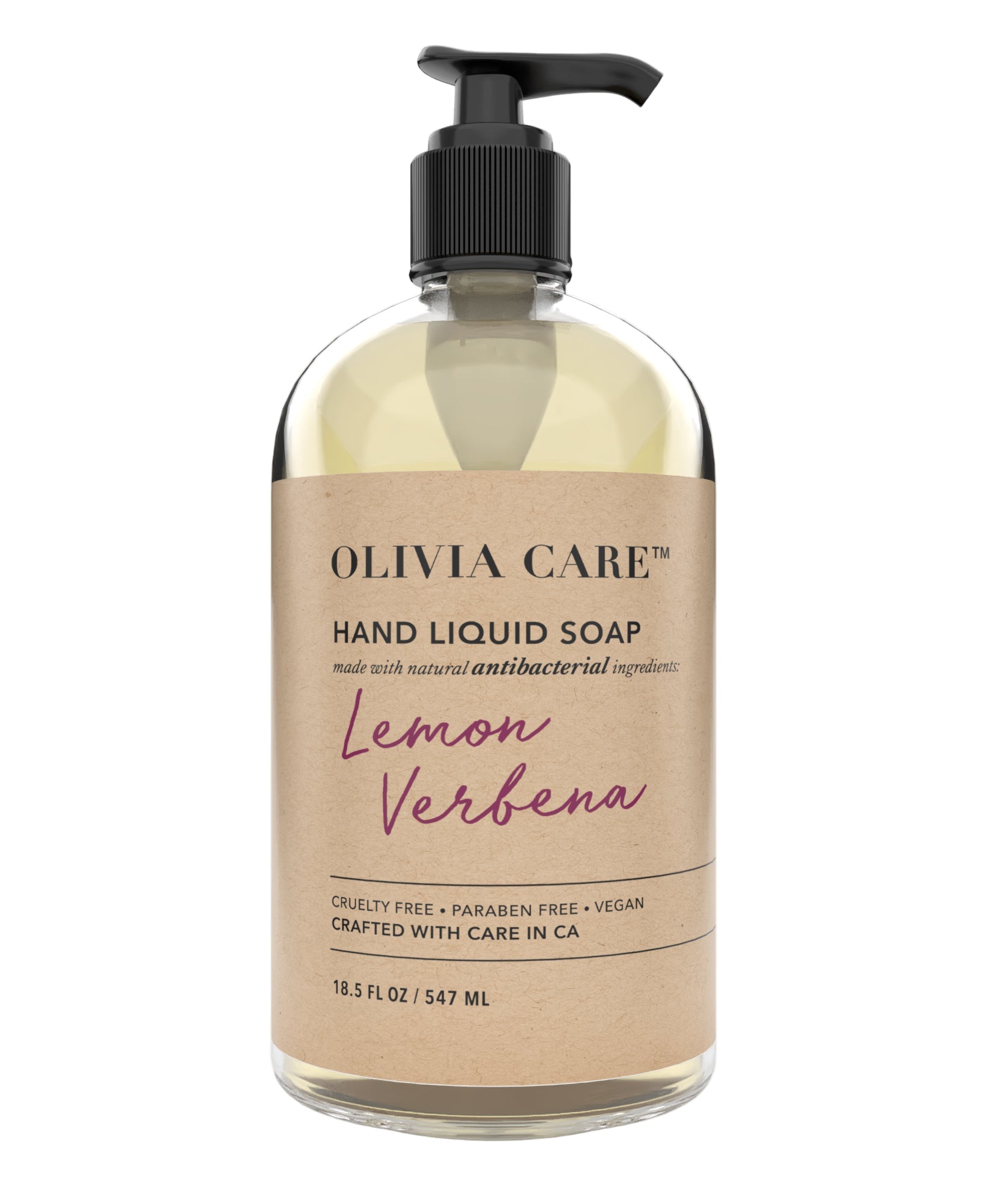 Lemon Verbena Antibacterial Liquid Hand Soap