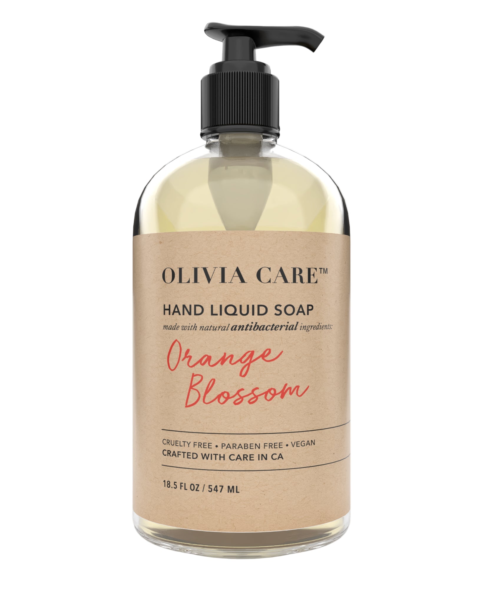 Orange Blossom Antibacterial Liquid Hand Soap