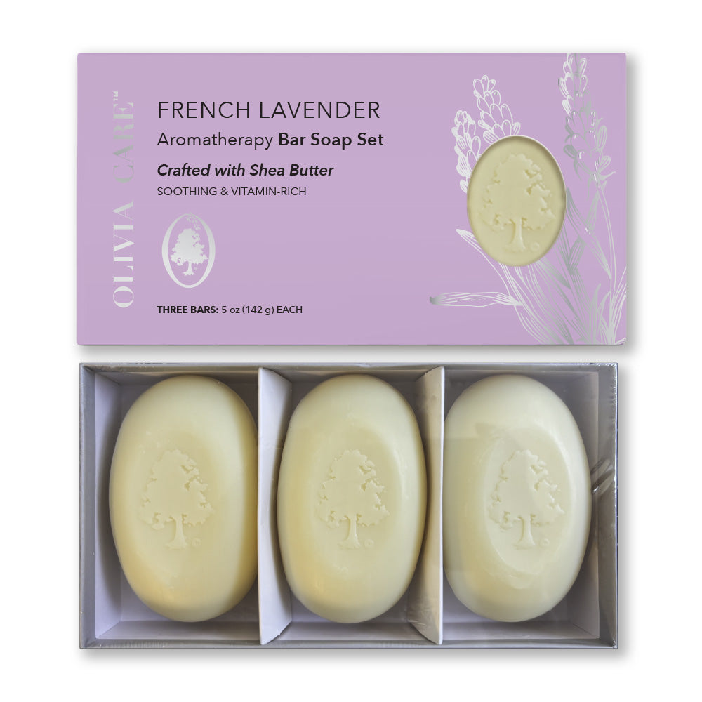 French Lavender Bar Soap Gift Set