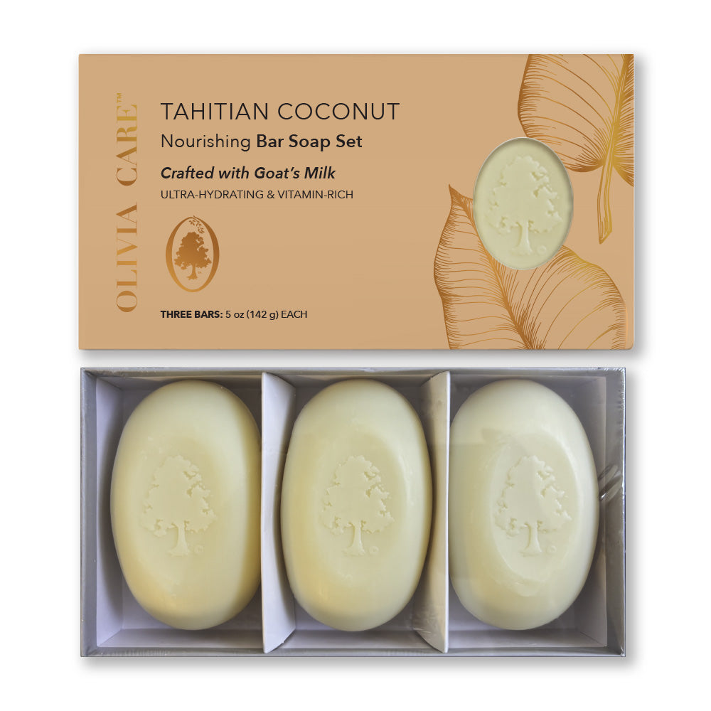 Tahitian Coconut Bar Soap Gift Set