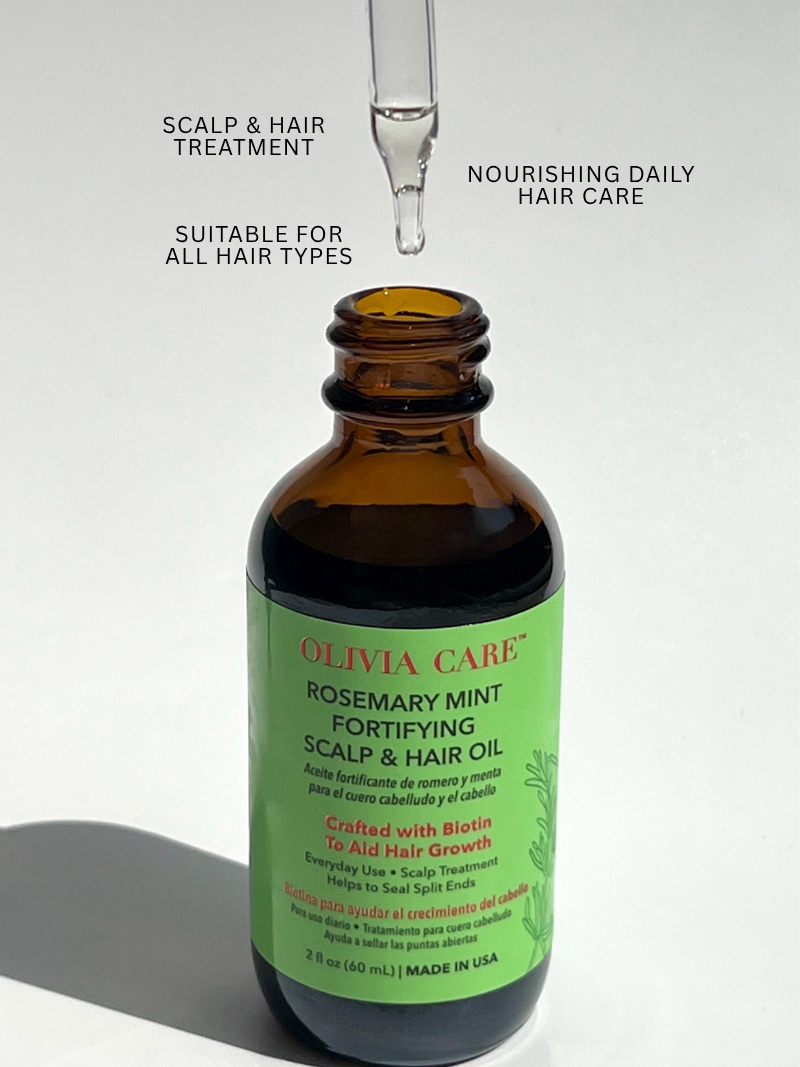 Rosemary Mint Fortifying Scalp & Hair Oil - Original