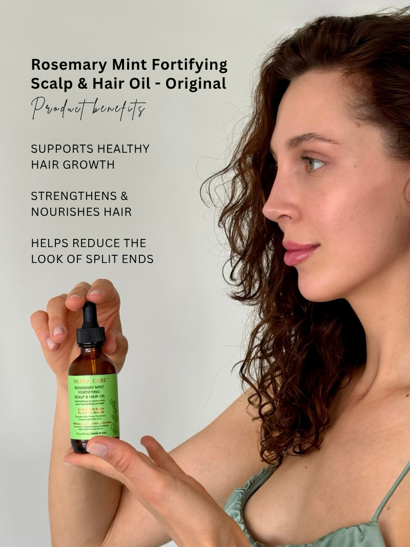 Rosemary Mint Fortifying Scalp & Hair Oil - Original
