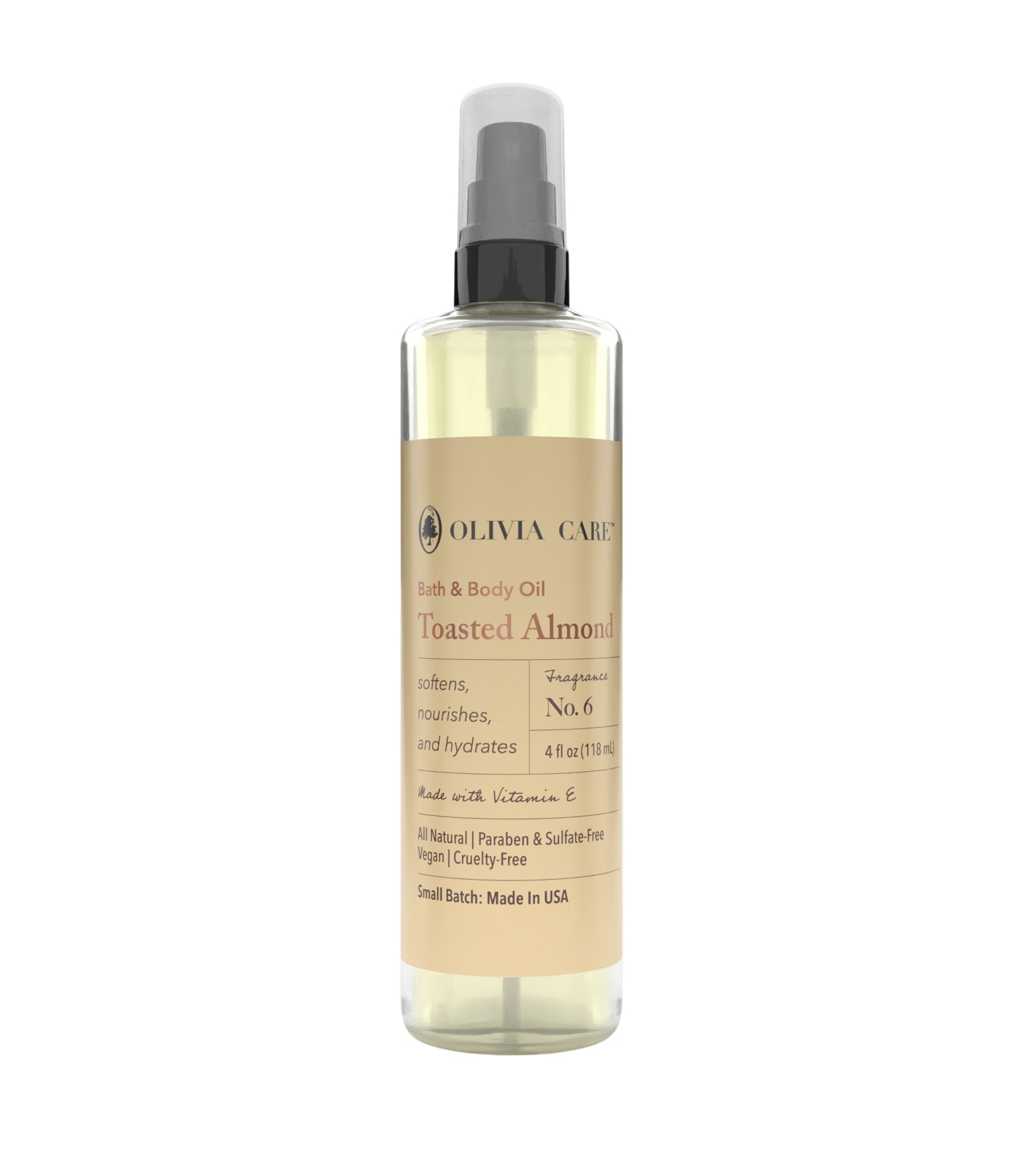 Toasted Almond Bath & Body Oil