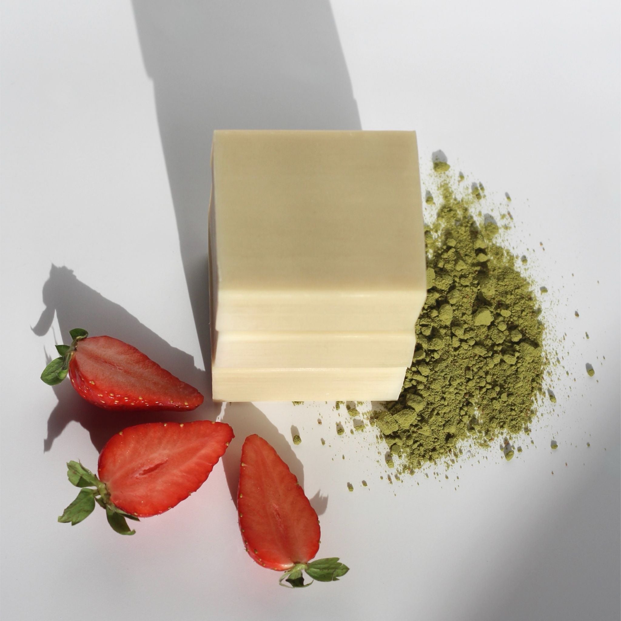 Strawberry Matcha Hydrating Bar Soap - Set of 3