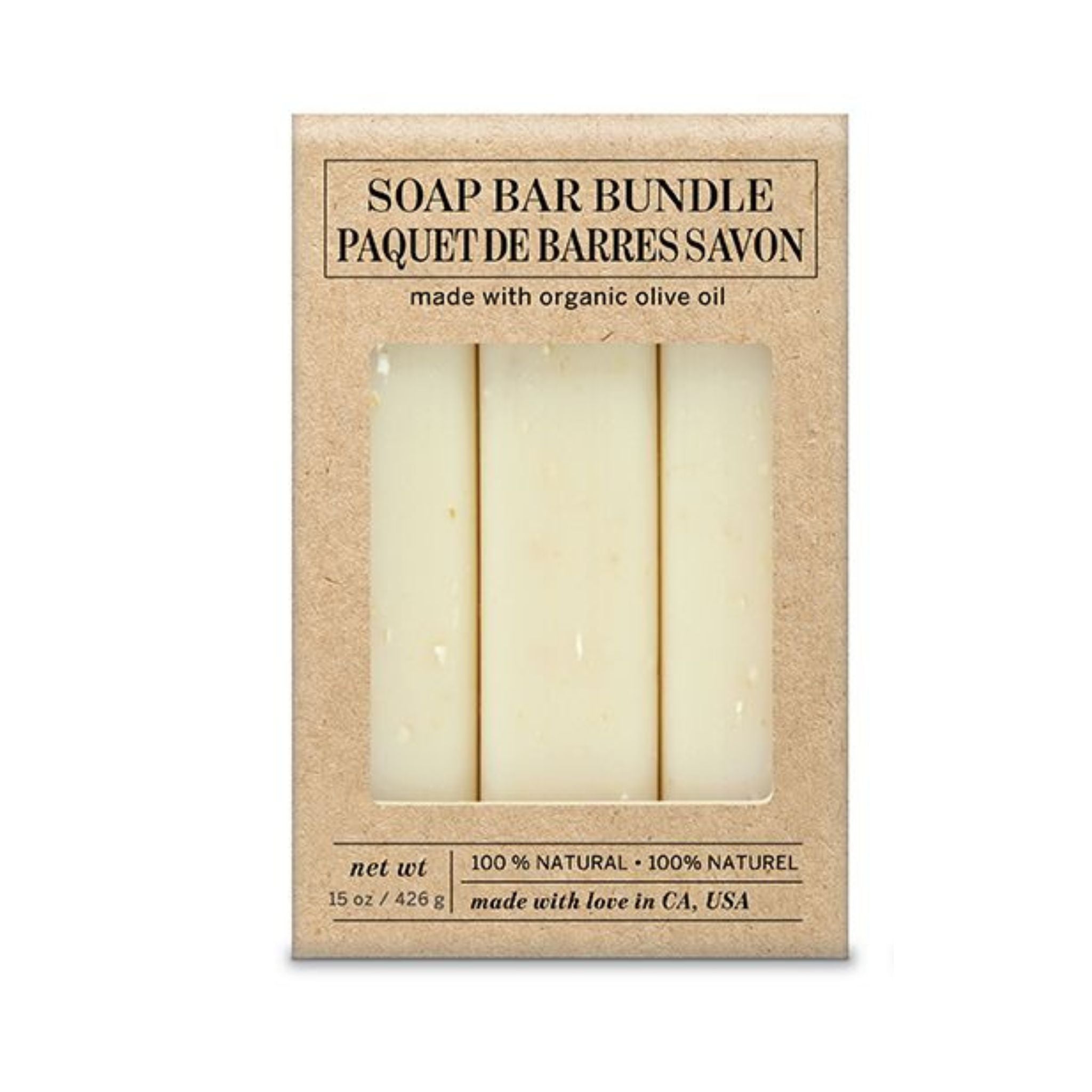 Oatmeal Shea Exfoliating Bar Soap - Set of 3