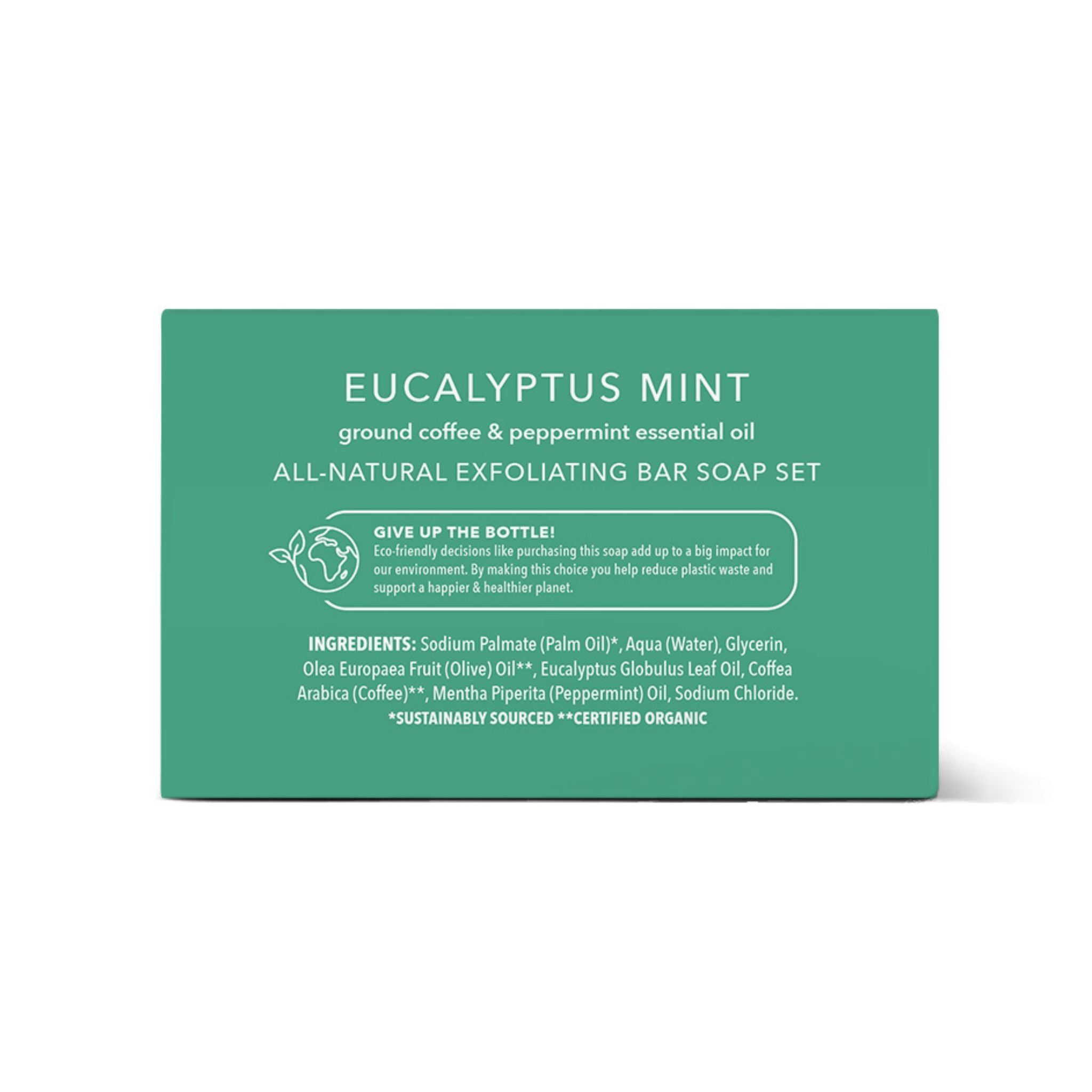 Eucalyptus Mint Travel Bar Soap Set