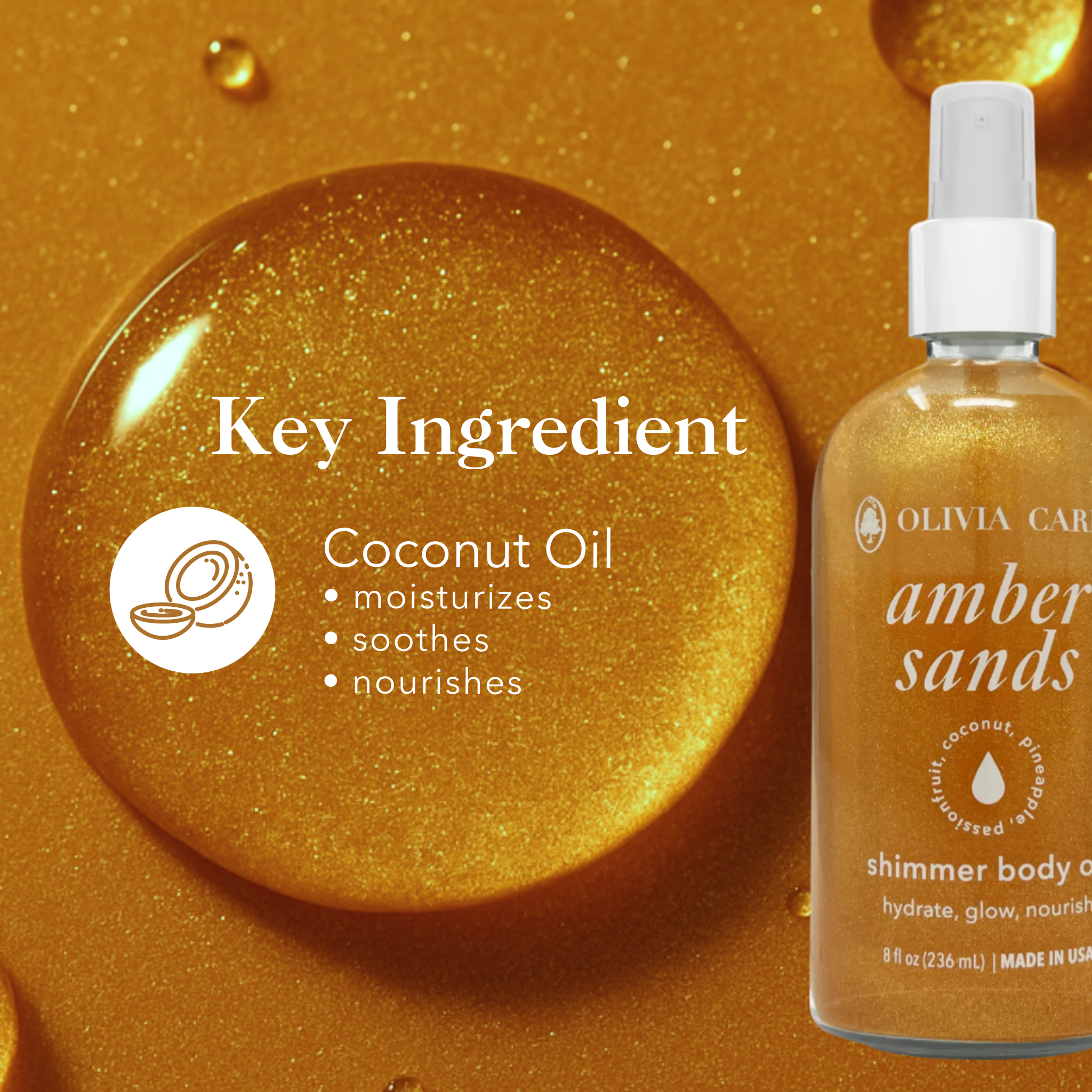 Amber Sands Shimmer Body Oil