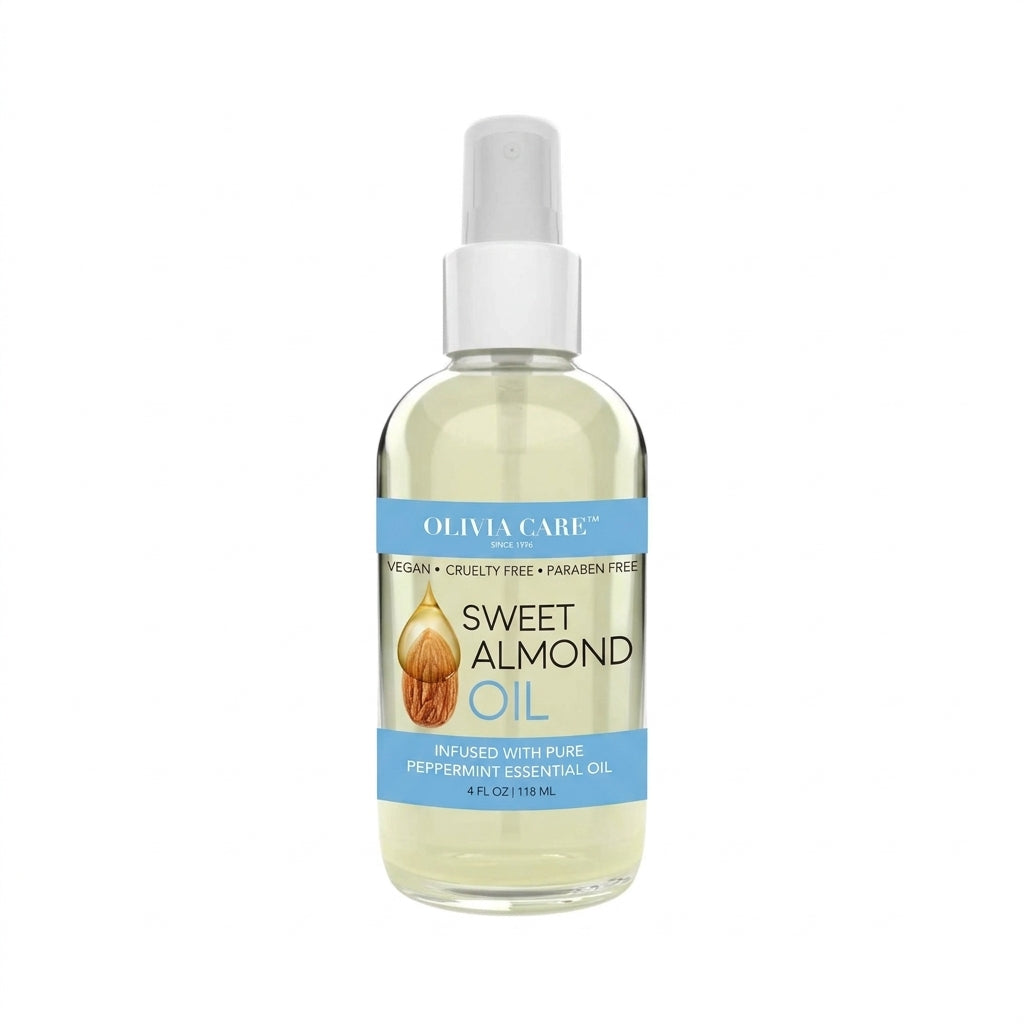 Sweet Almond + Peppermint Essential Oil