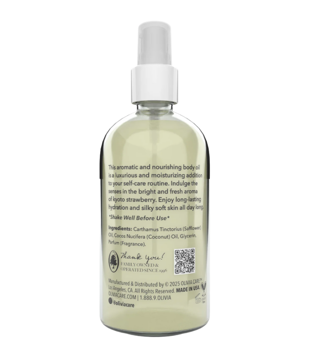 Kyoto Strawberry Nourishing Body Oil - 8 oz. secondary