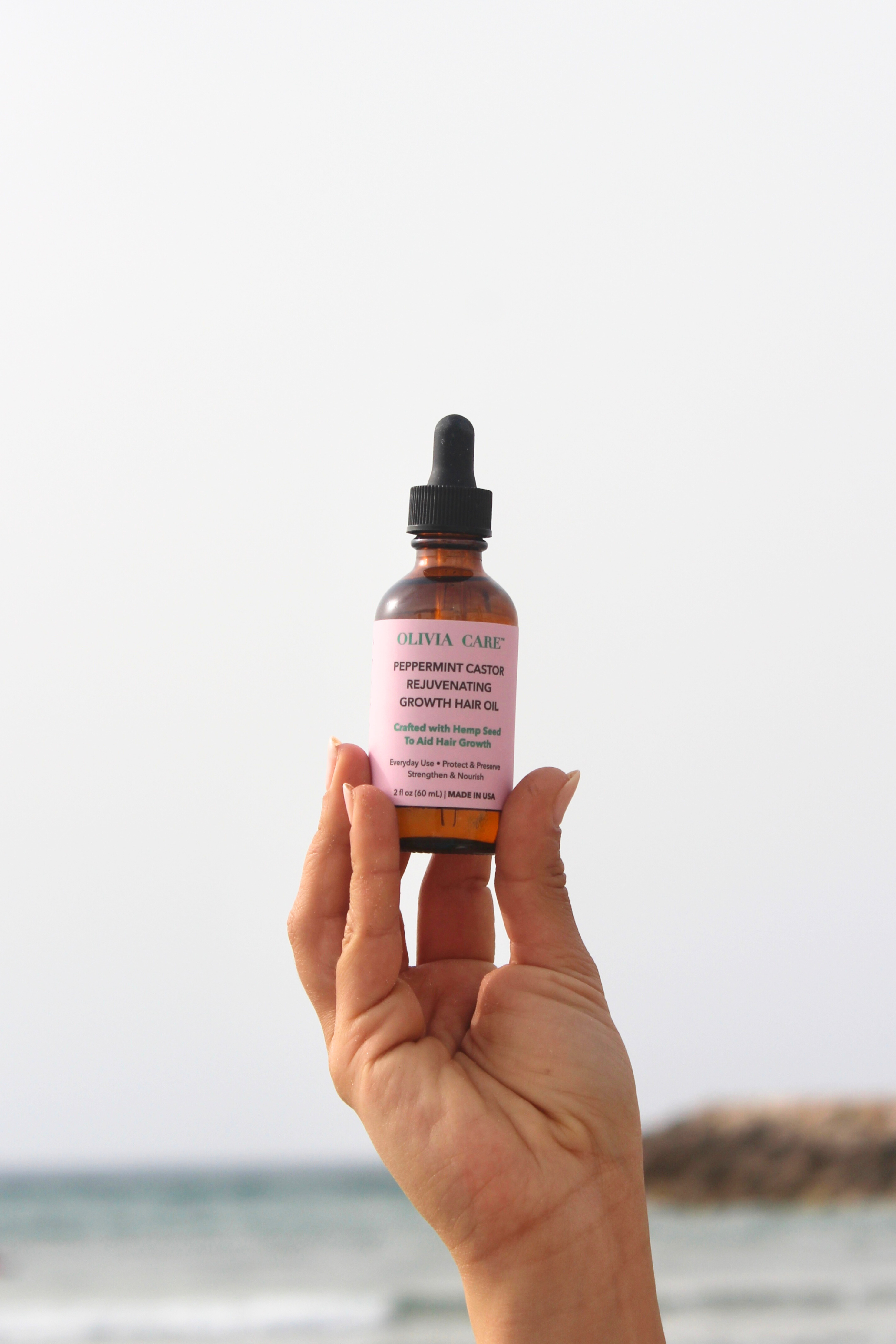 Peppermint Castor Rejuvenating Growth Hair Oil