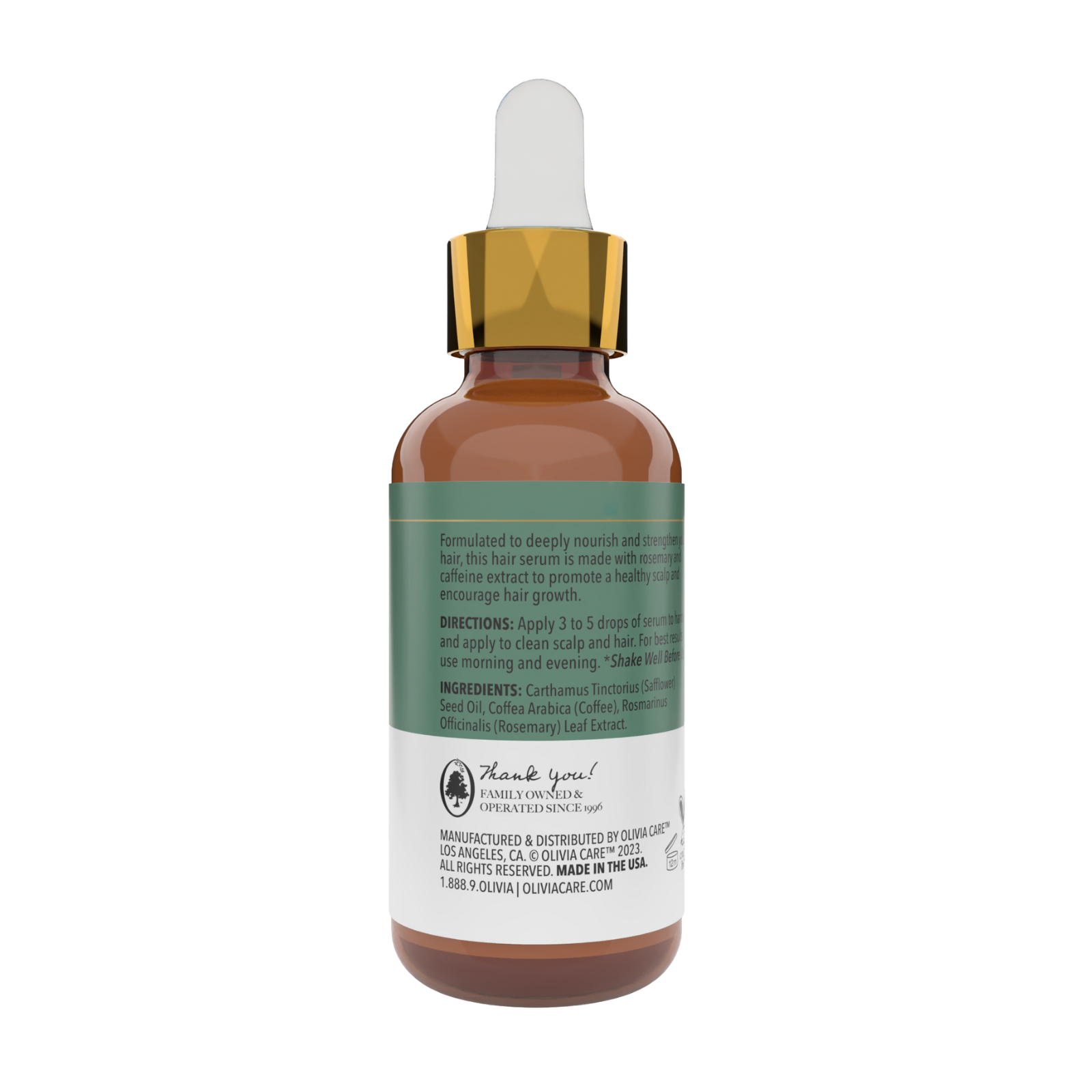 Rosemary & Caffeine Root Strengthening Hair Serum