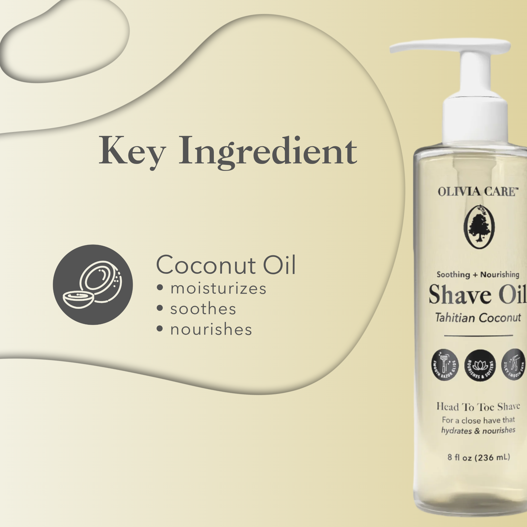 Tahitian Coconut Shave Oil