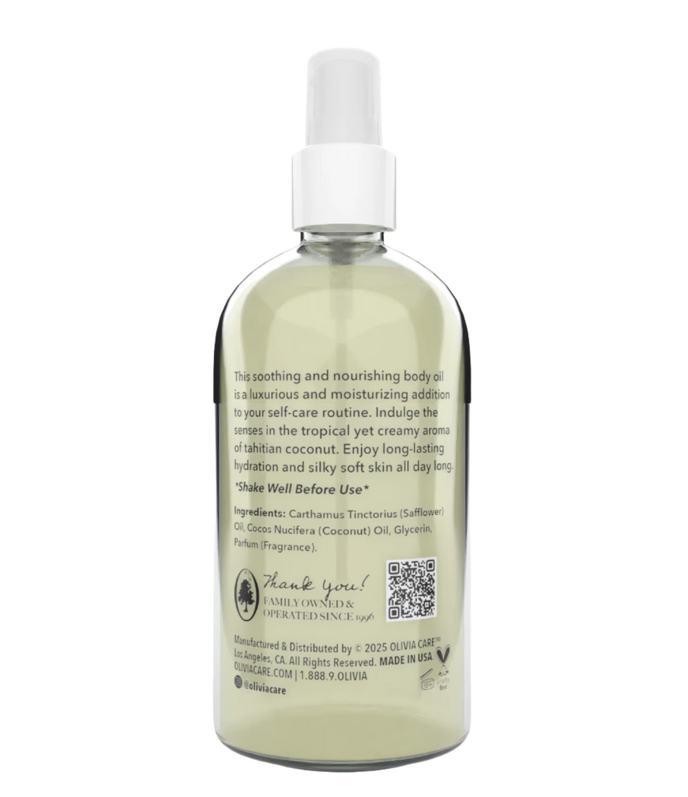 Tahitian Coconut Nourishing Body Oil - 8 oz. secondary