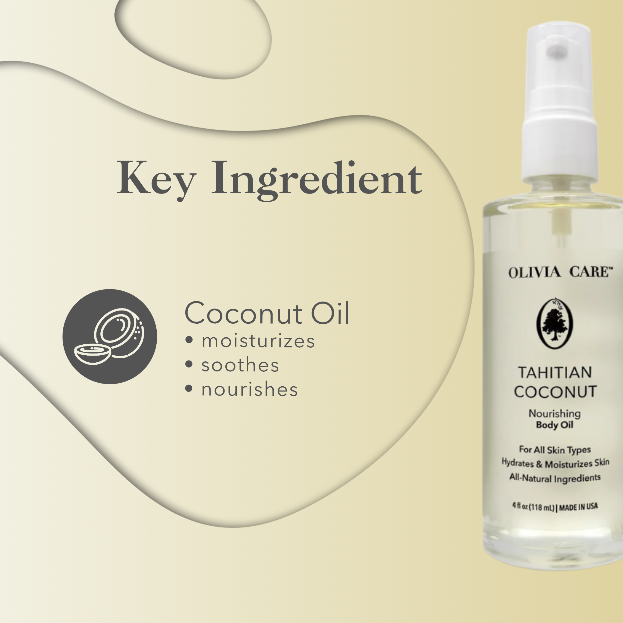 Tahitian Coconut Nourishing Body Oil