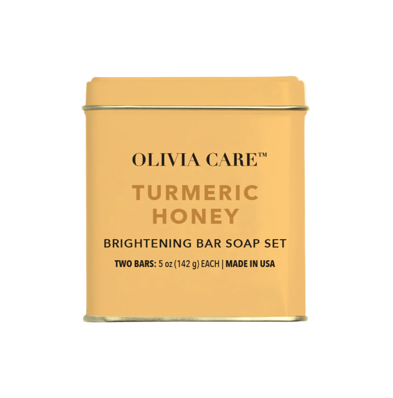 Turmeric Honey Brightening Bar Soap Tin