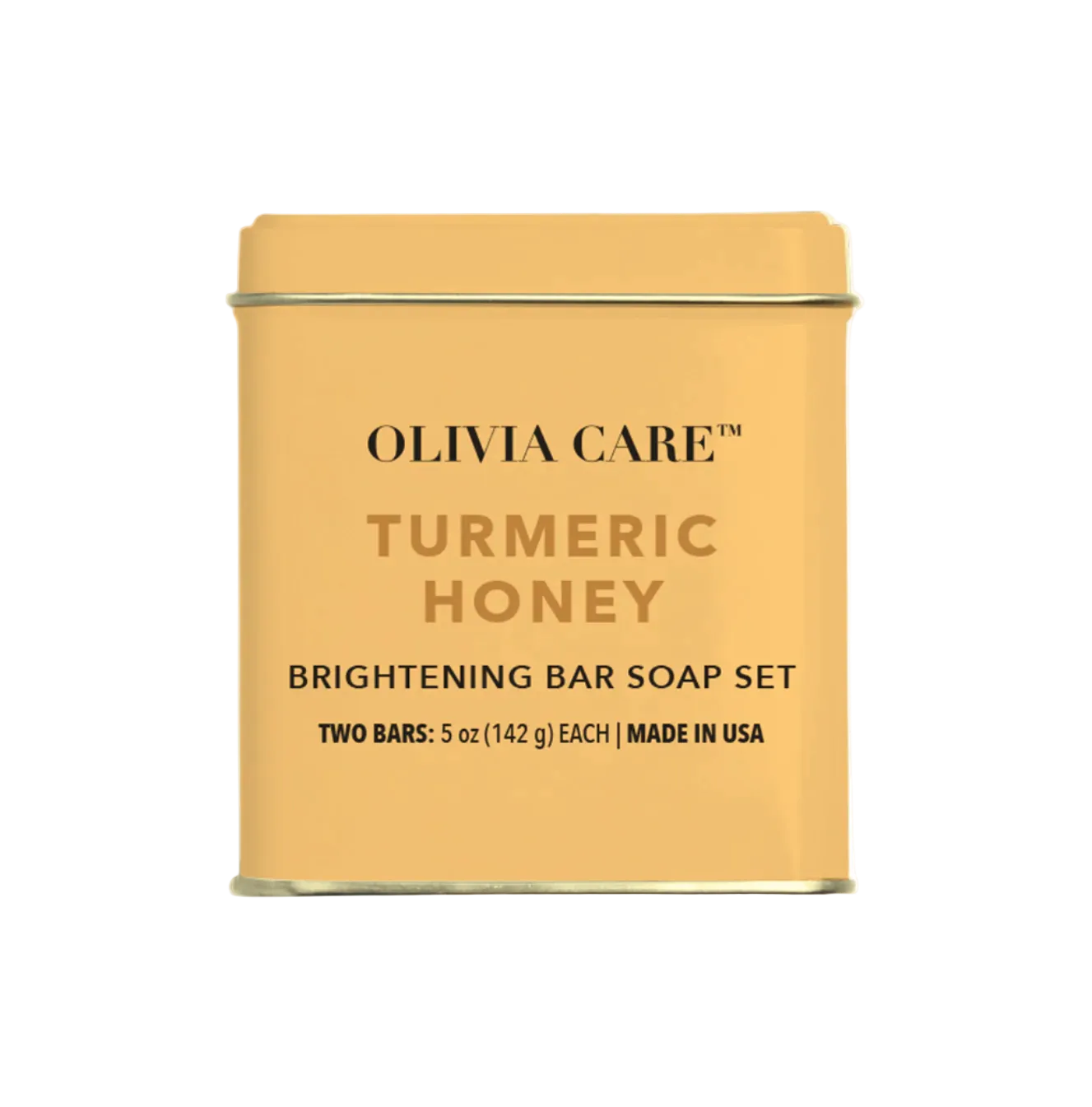 Turmeric Honey Brightening Bar Soap Tin