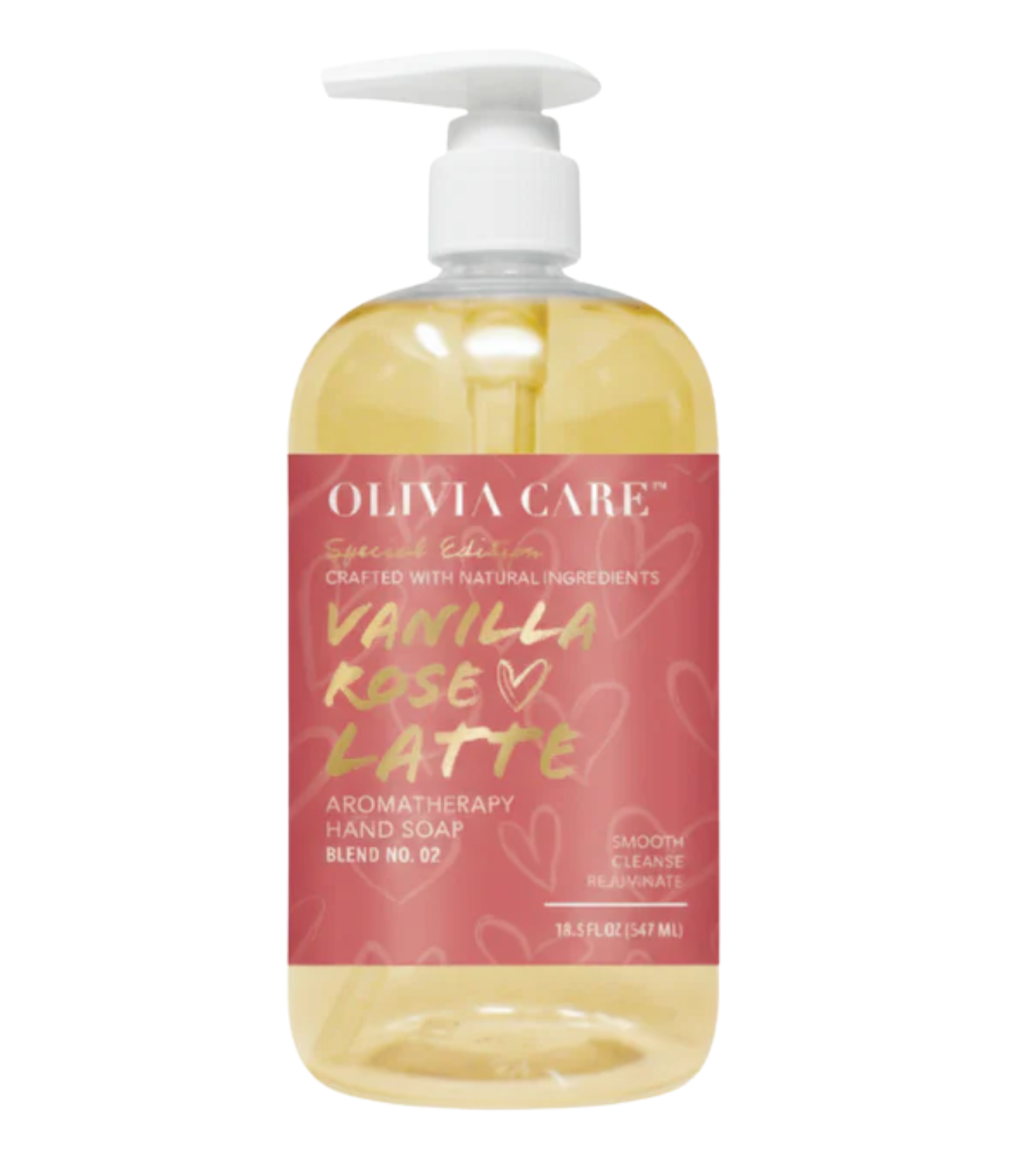 Vanilla Rose Latte Liquid Hand Soap