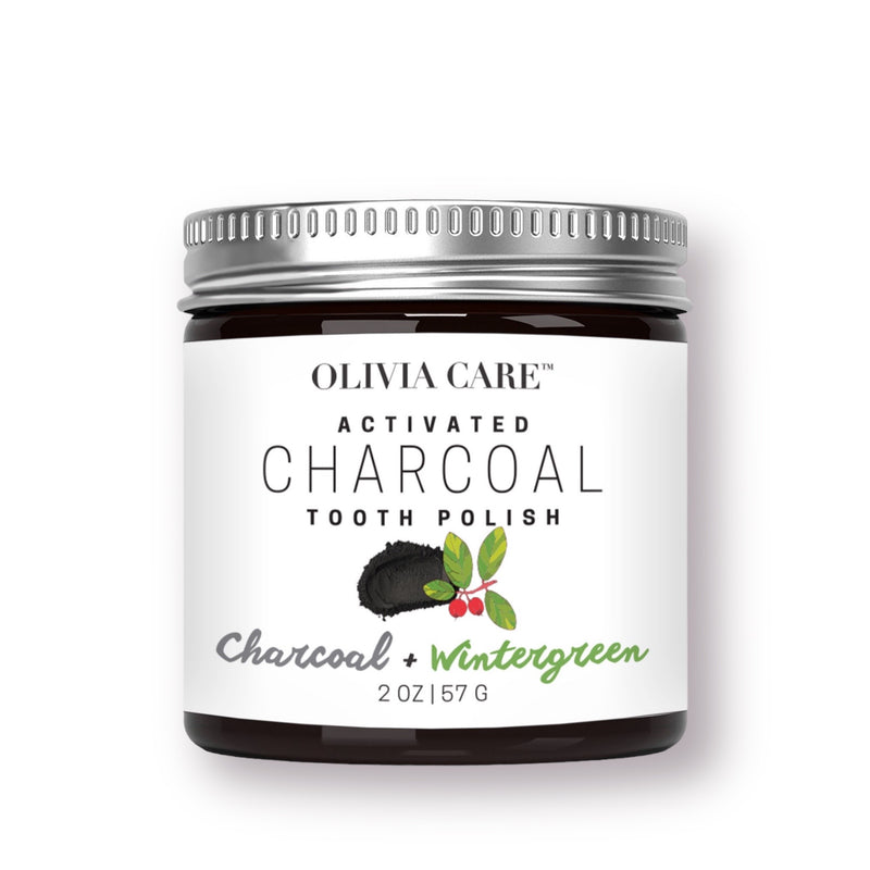 Wintergreen + Charcoal Whitening Tooth Polish