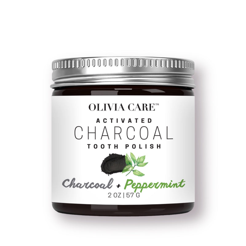Peppermint + Charcoal Whitening Tooth Polish
