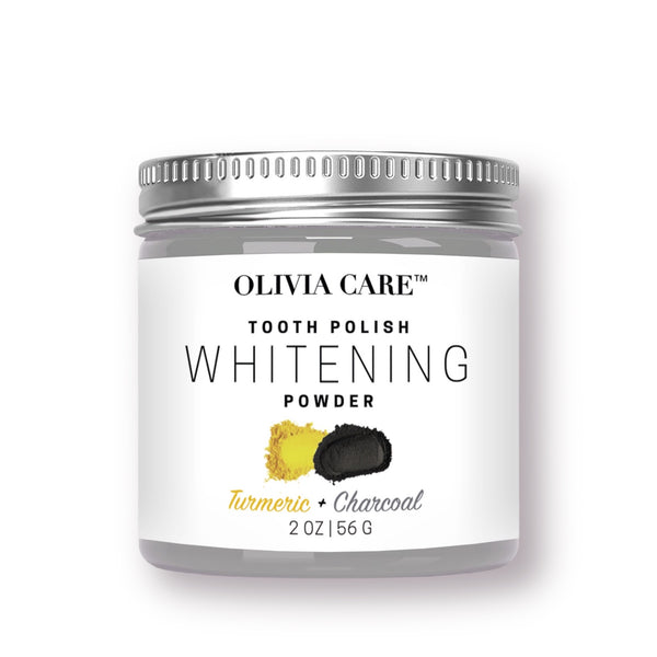 Turmeric + Charcoal Whitening Tooth Powder