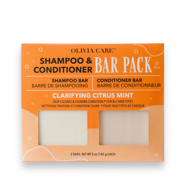 Shampoo & Conditioner Hair Bar Pack Citrus Mint