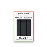 Charcoal & Cedarwood Bar Soap - Set of 3