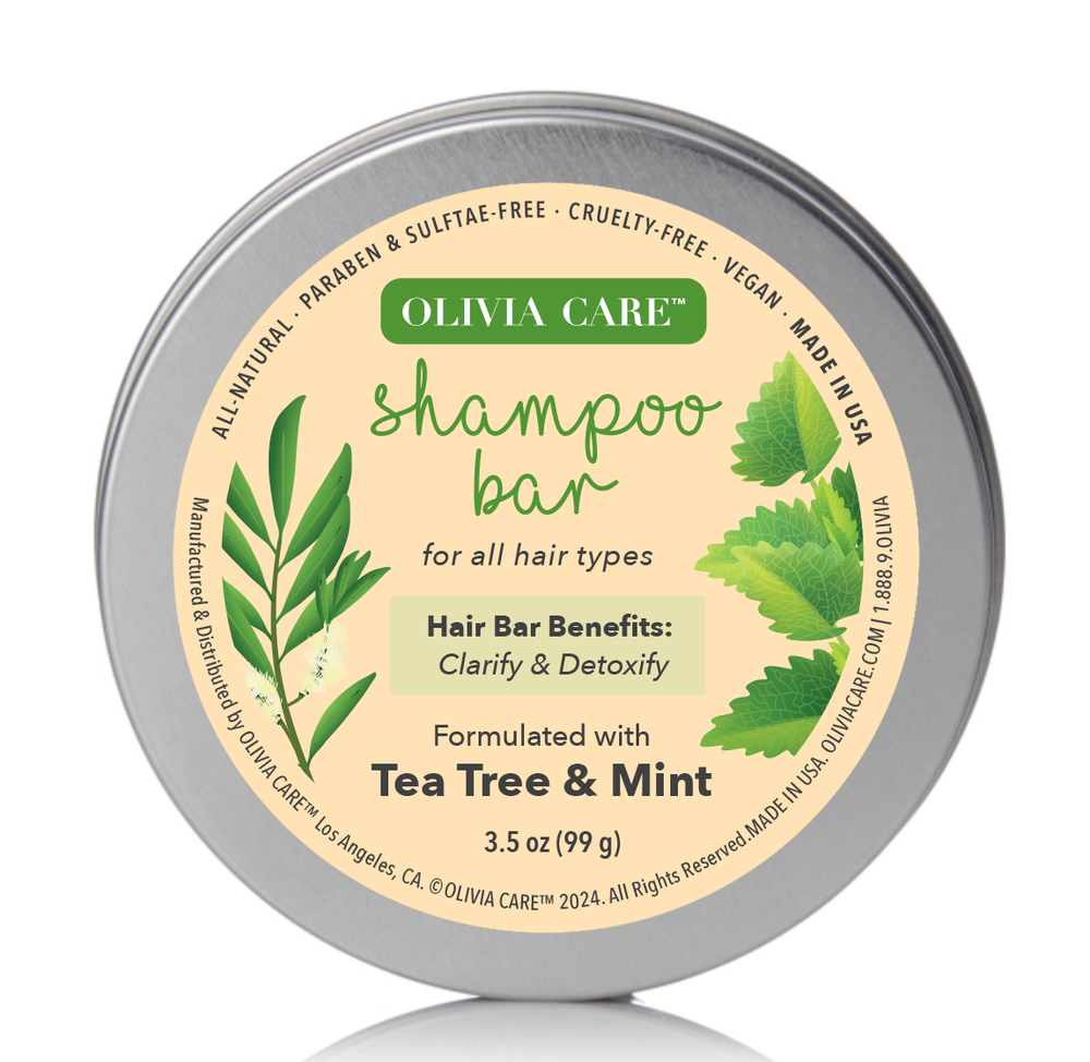Tea Tree & Mint Shampoo Bar Tin Can