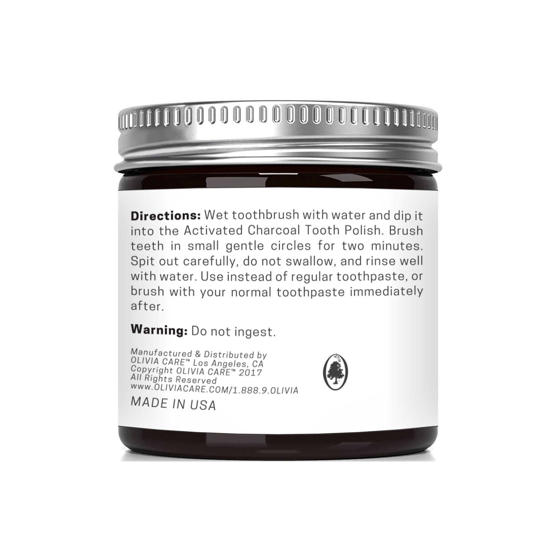 Activated Charcoal Whitening Tooth Polish
