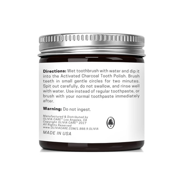 Activated Charcoal Whitening Tooth Polish